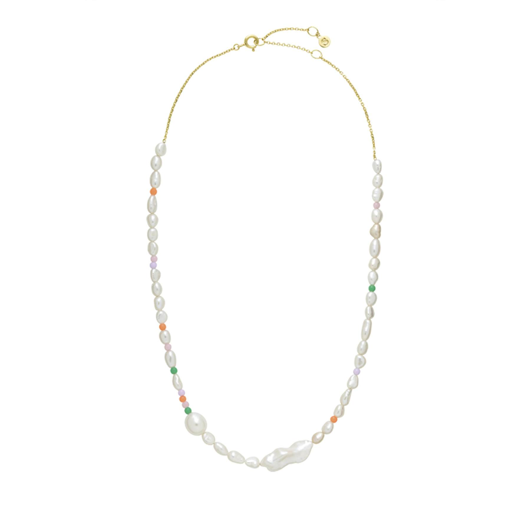 Anne-Sofie Krab x Sistie Pearl Necklace from Sistie in Goldplated-Silver Sterling 925
