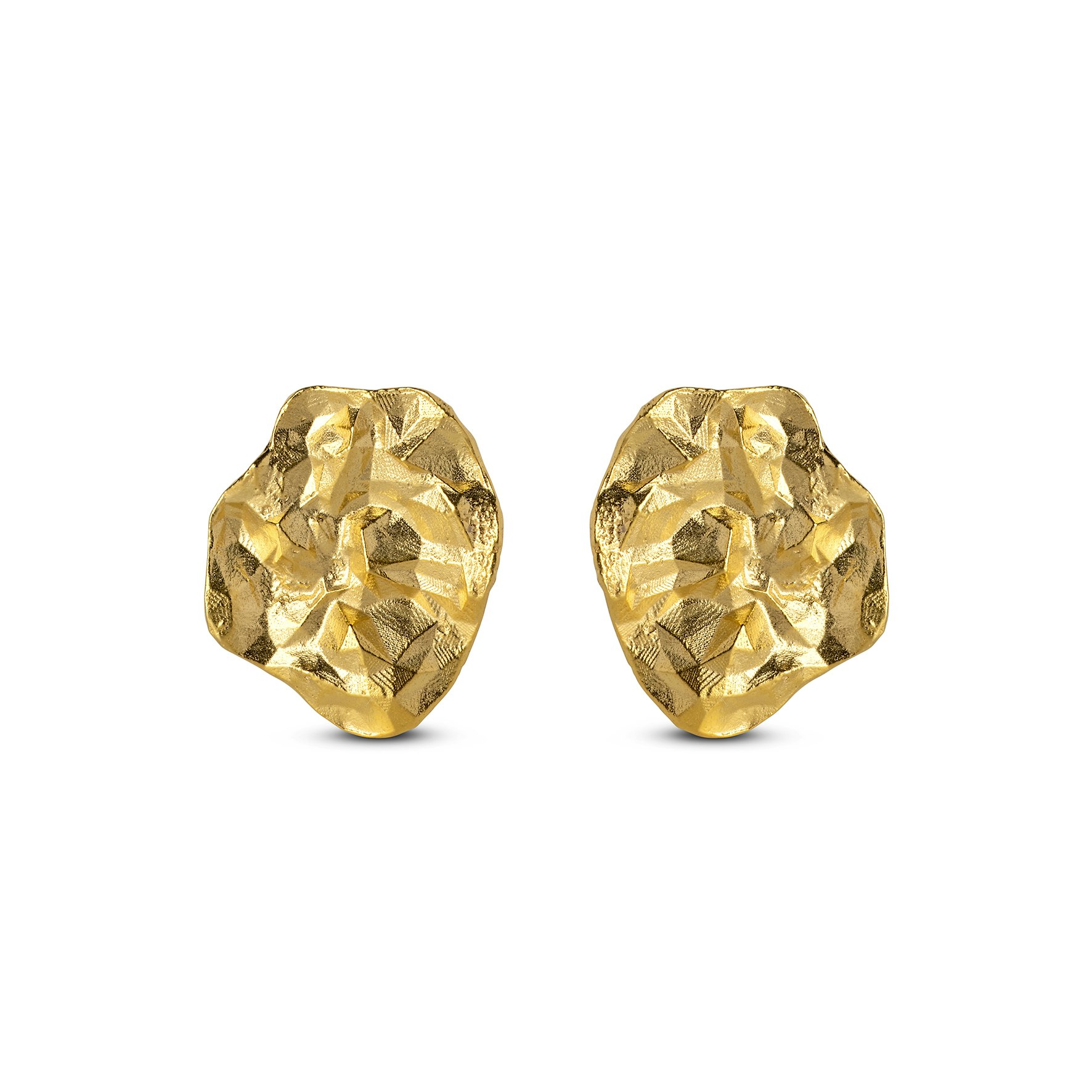 Windy Studs fra Enamel Copenhagen i Forgyldt-Sølv Sterling 925