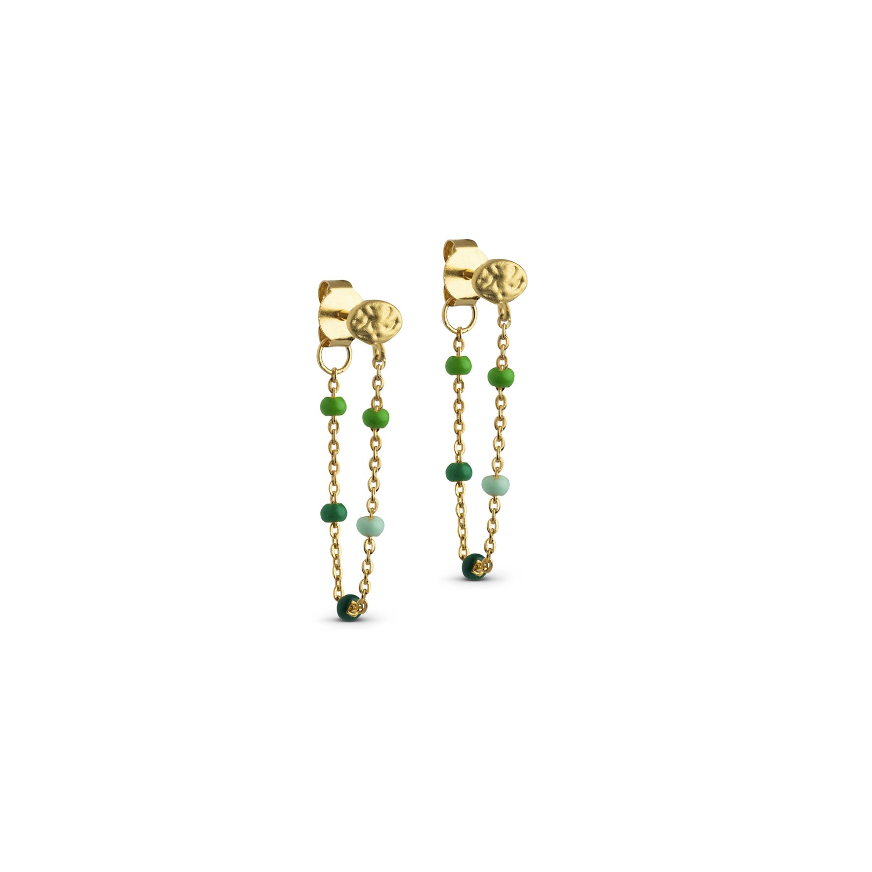 Lola Earrings Spring fra Enamel Copenhagen i Forgyldt-Sølv Sterling 925