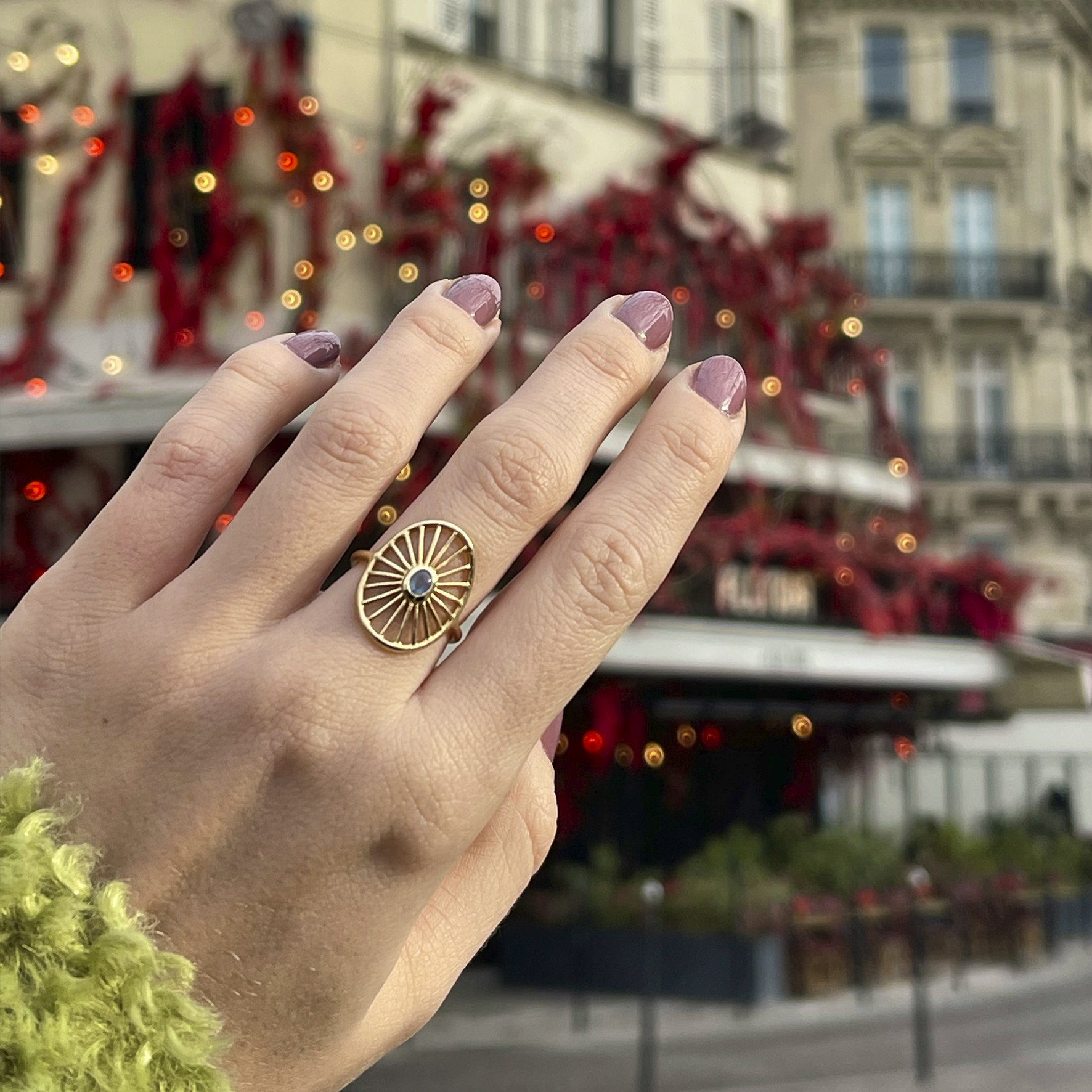 Dream Catcher Ring from Pernille Corydon in Goldplated-Silver Sterling 925