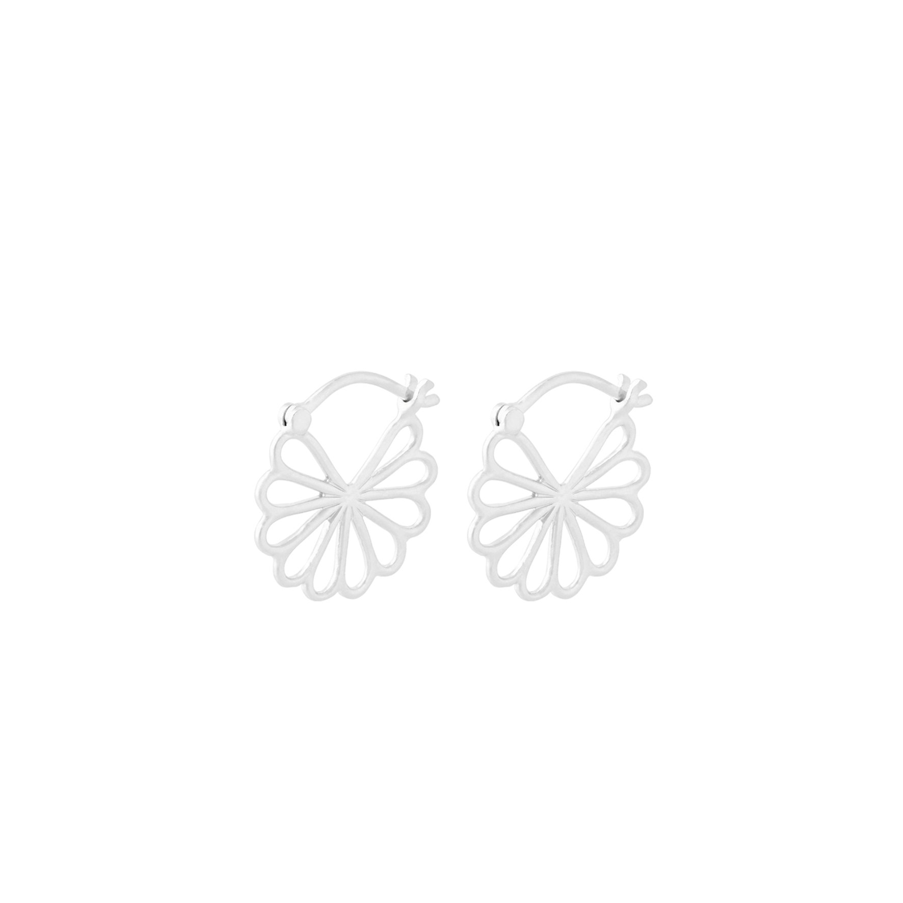 Small Bellis Earrings fra Pernille Corydon i Sølv Sterling 925