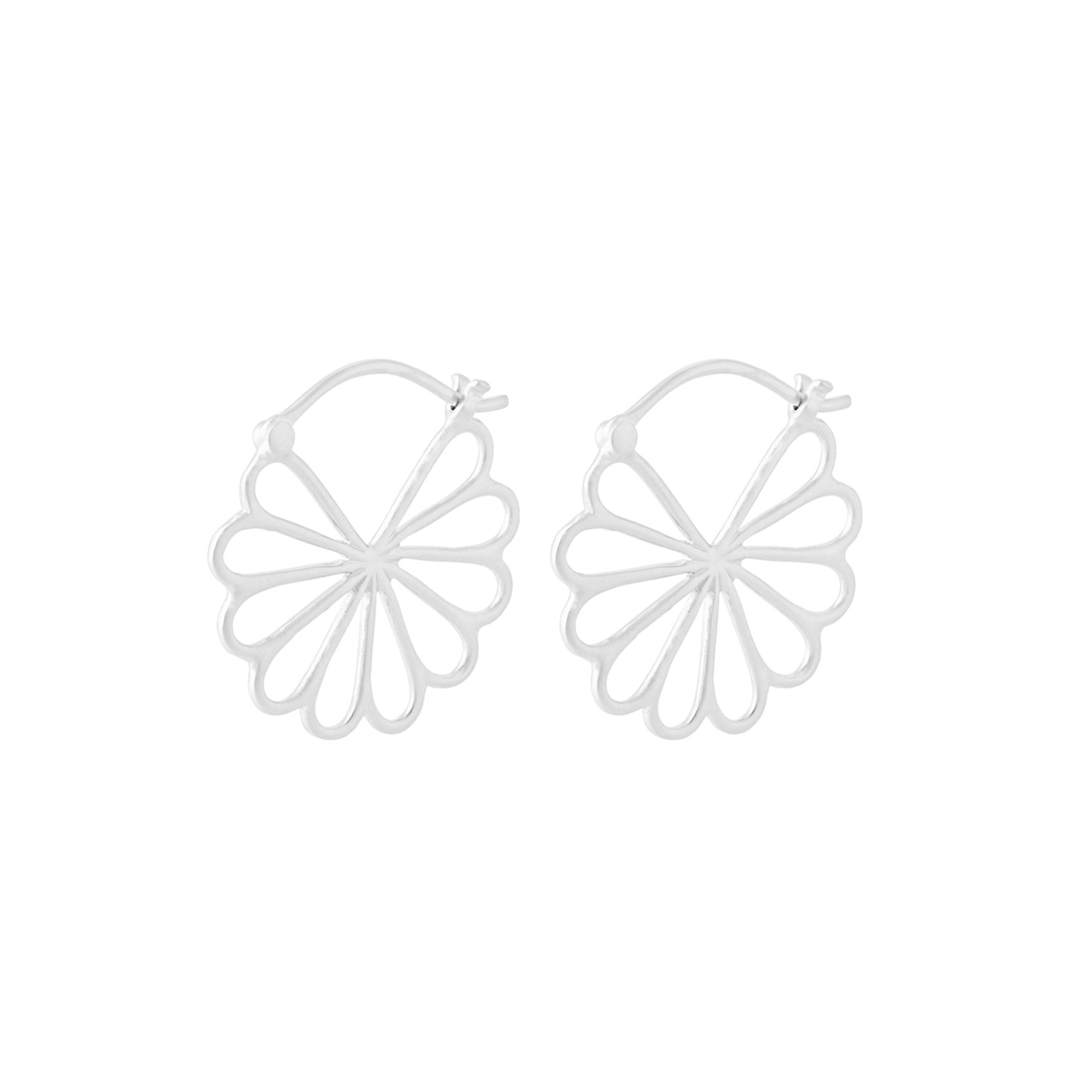 Bellis Earrings z Pernille Corydon v Stříbro Sterling 925