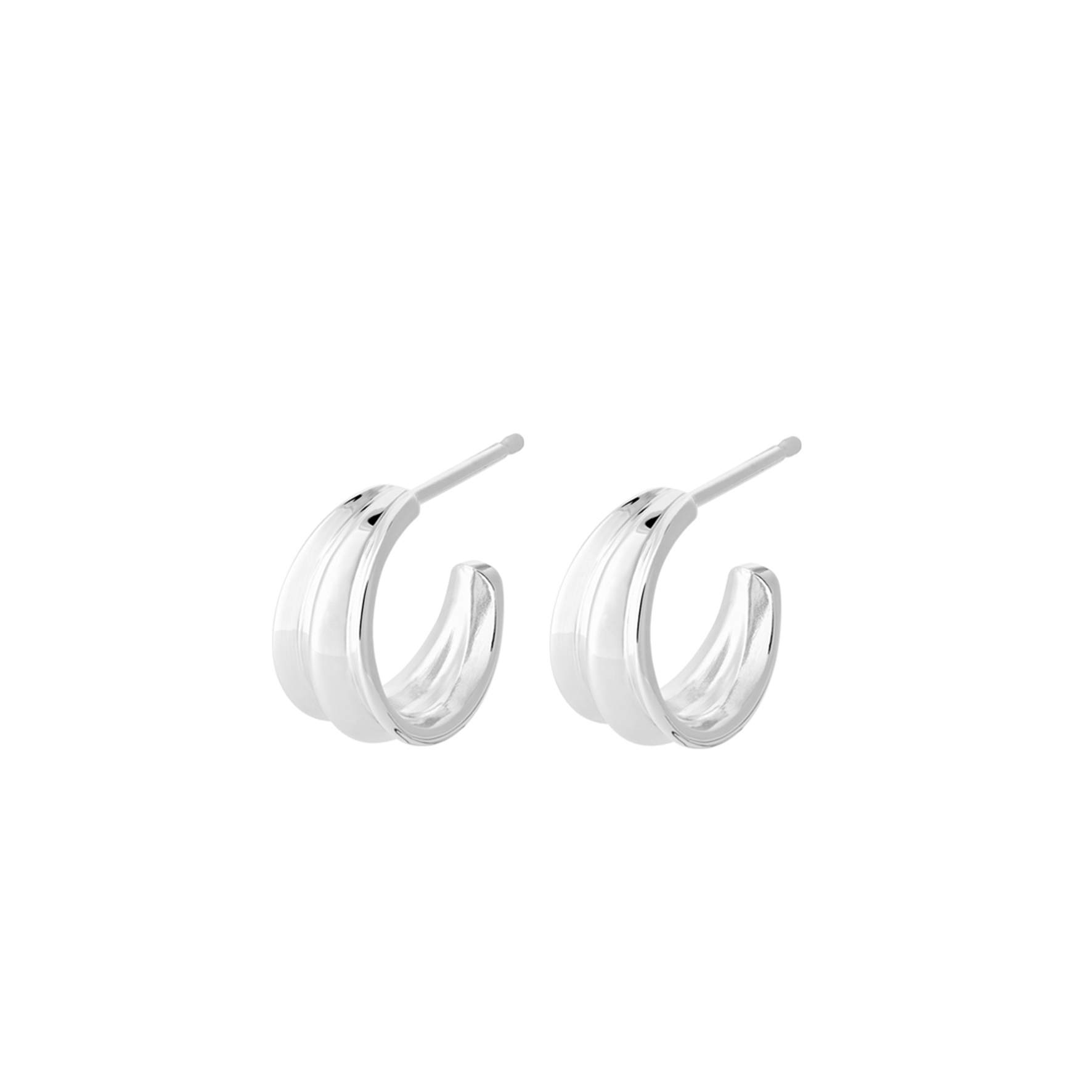 Mini Ocean Shine Earrings fra Pernille Corydon i Sølv Sterling 925