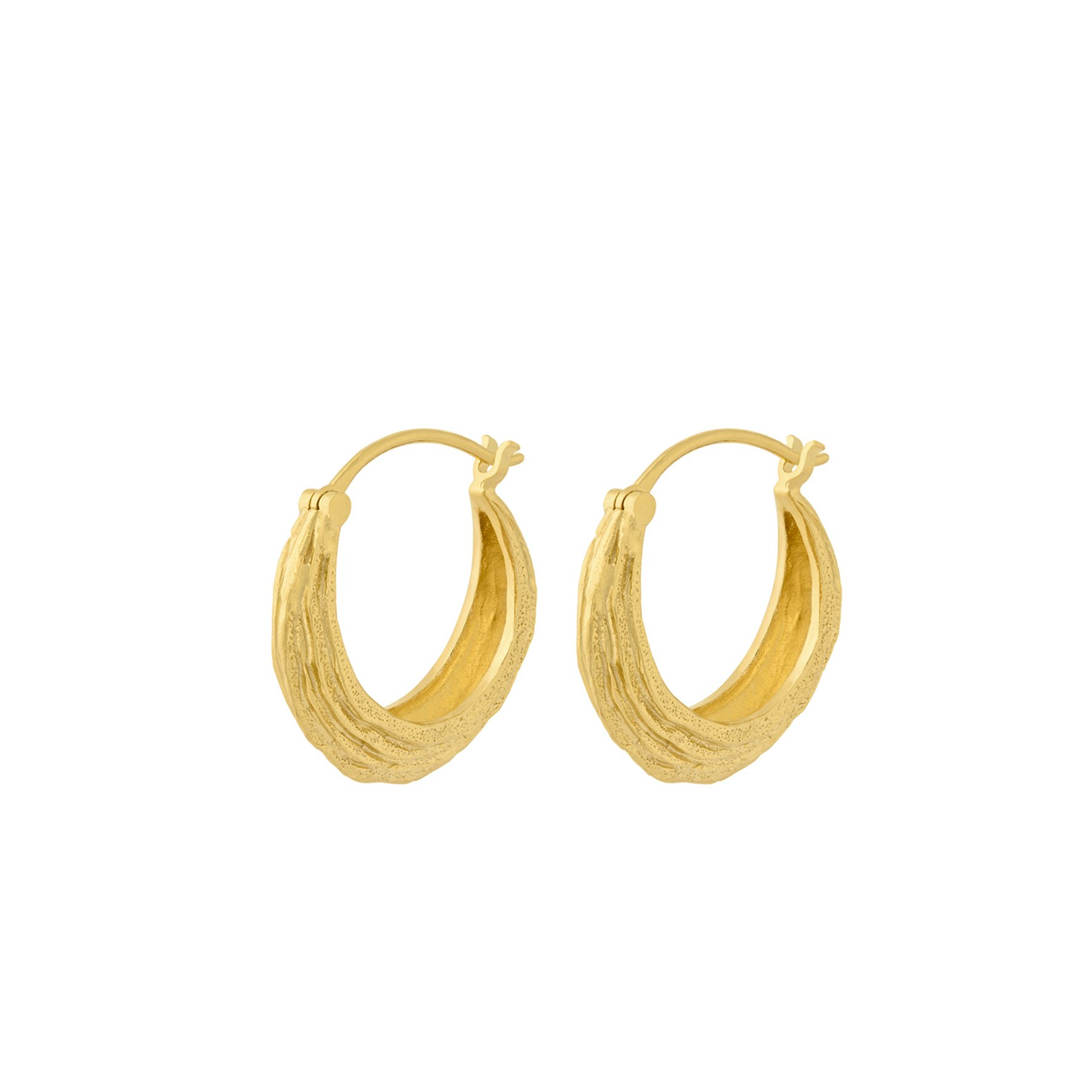 Coastline Earrings from Pernille Corydon in Goldplated-Silver Sterling 925