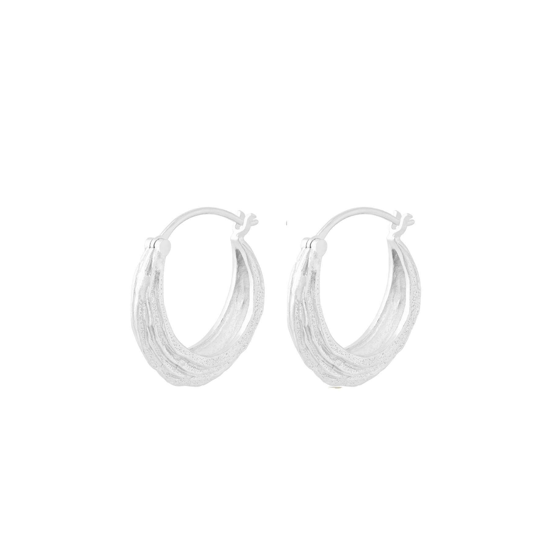 Coastline Earrings from Pernille Corydon in Silver Sterling 925