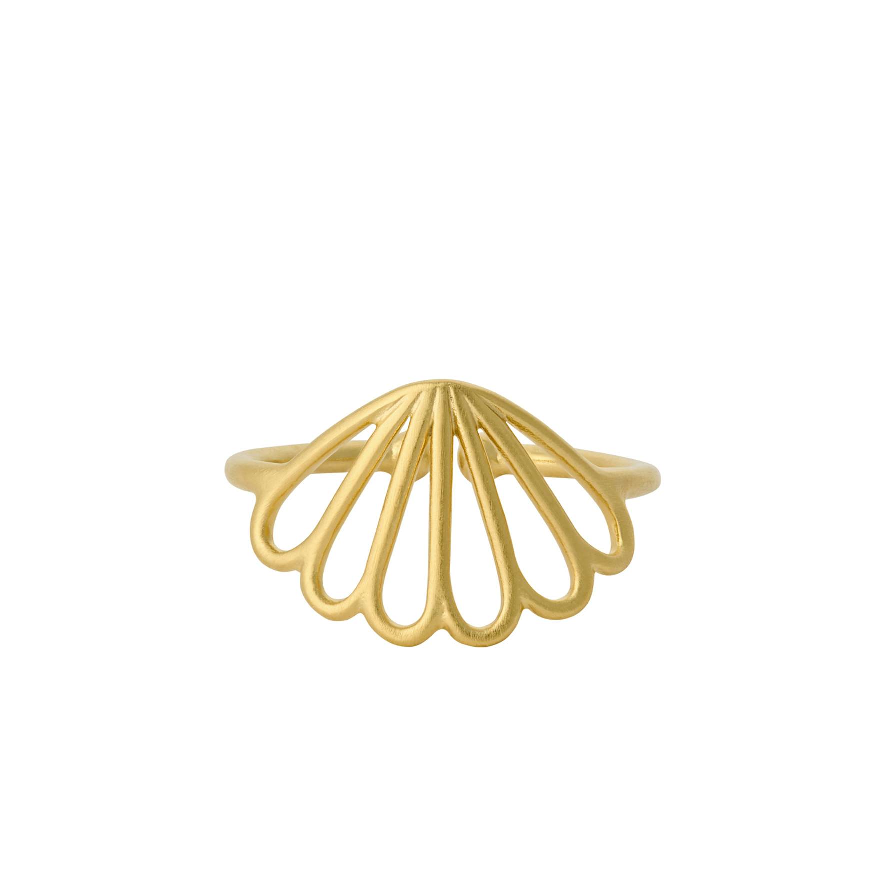 Bellis Ring from Pernille Corydon in Goldplated-Silver Sterling 925