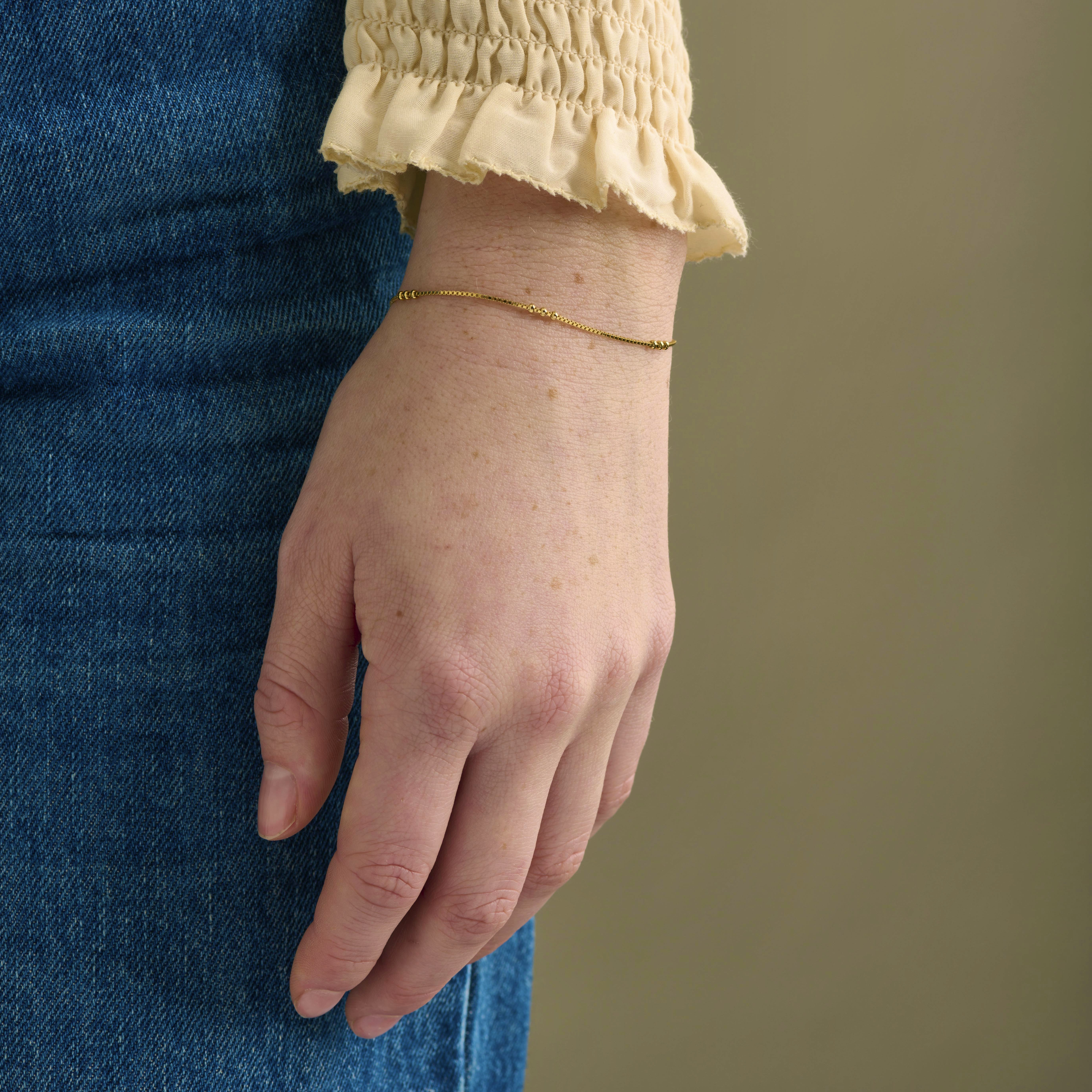 Eva Bracelet de Pernille Corydon dans Plaqué or-Argent Sterling 925