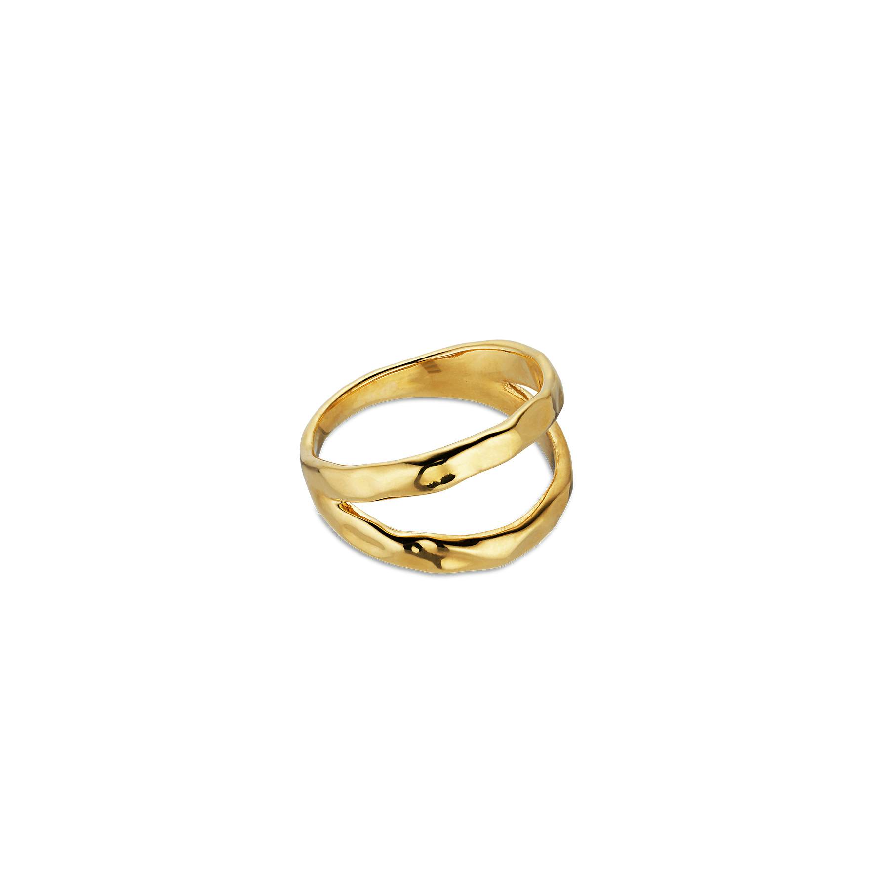 Breakup Ring fra Jane Kønig i Forgylt-Sølv Sterling 925