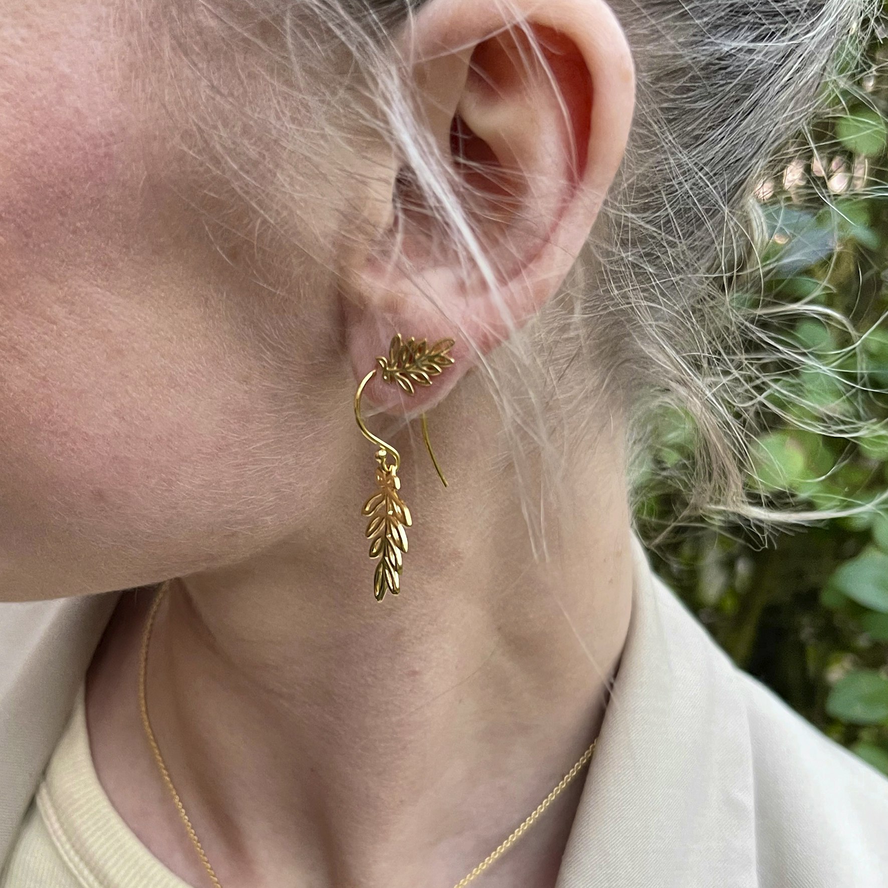 Tamara Earsticks van Izabel Camille in Zilver Sterling 925