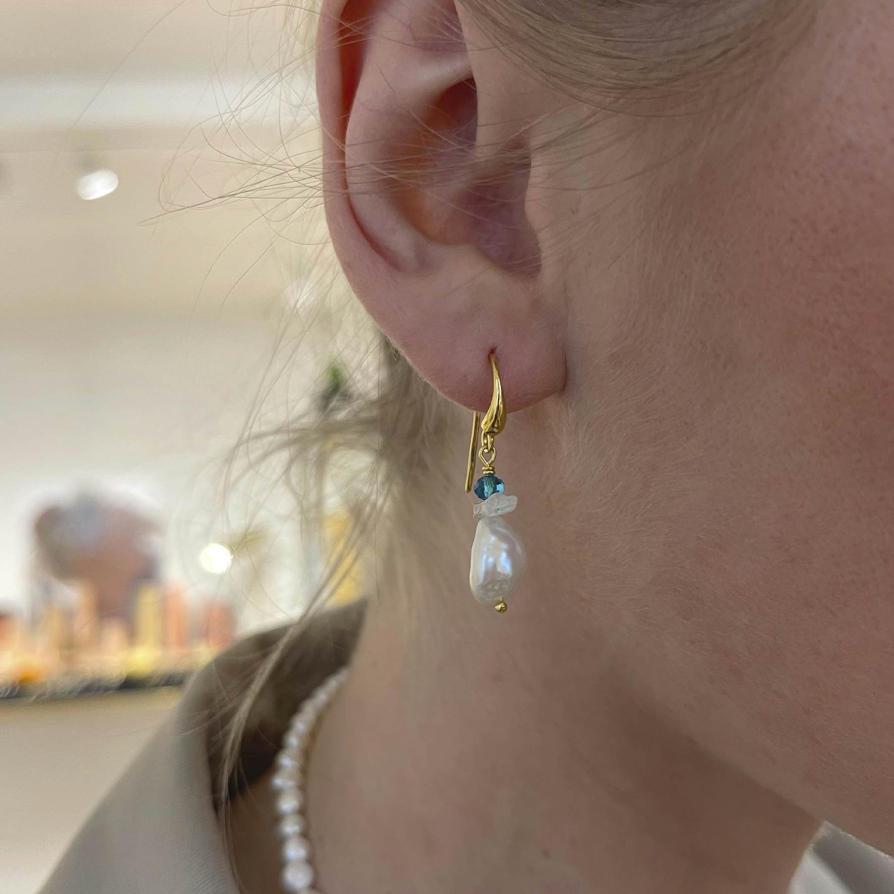 Mira Earrings fra Izabel Camille i Sølv Sterling 925