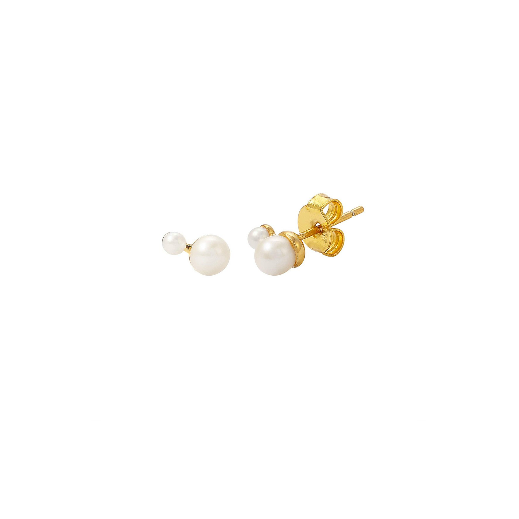 Esther Studs z Hultquist Copenhagen v Pozlacené stříbro sterling 925