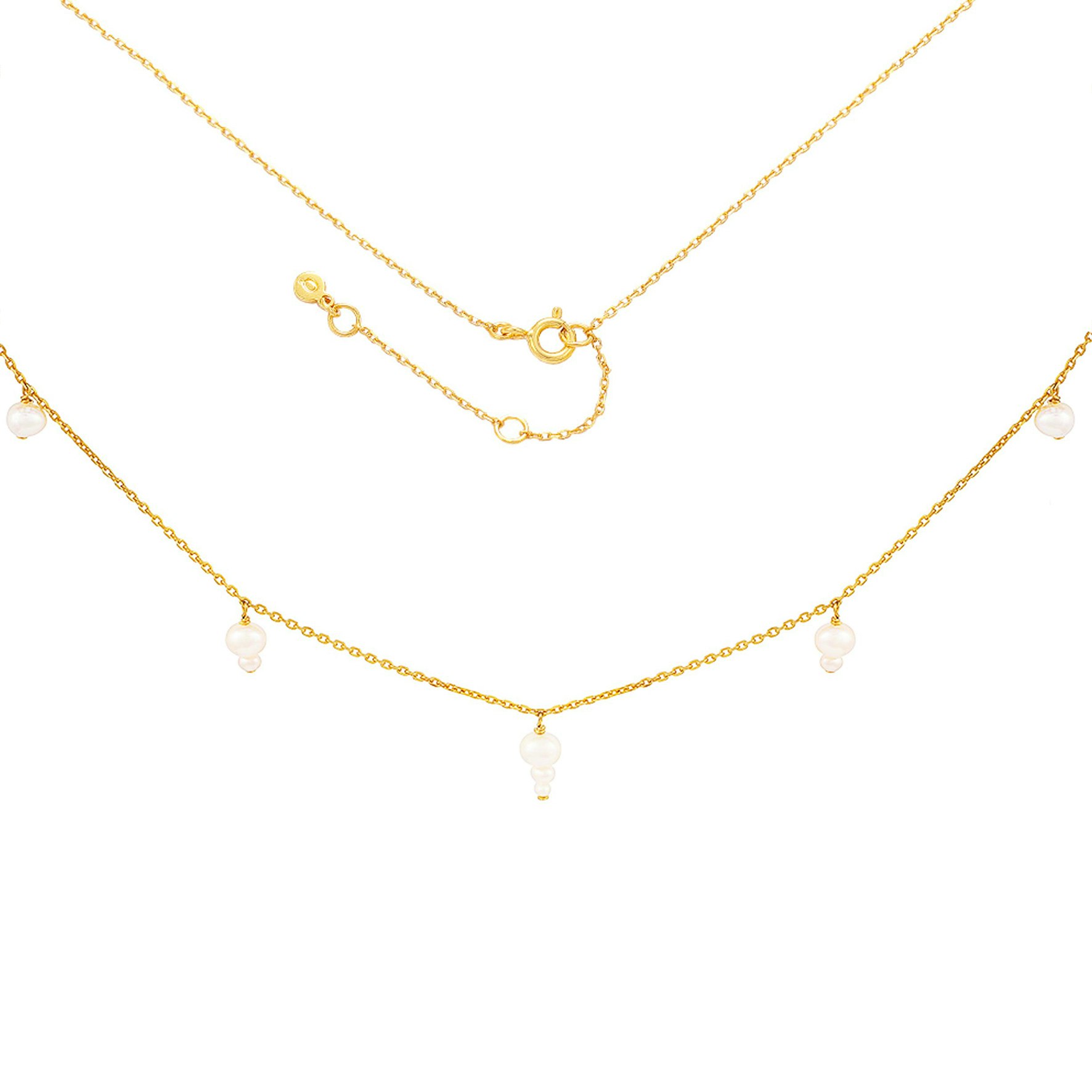 Esther Necklace z Hultquist Copenhagen v Pozlacené stříbro sterling 925