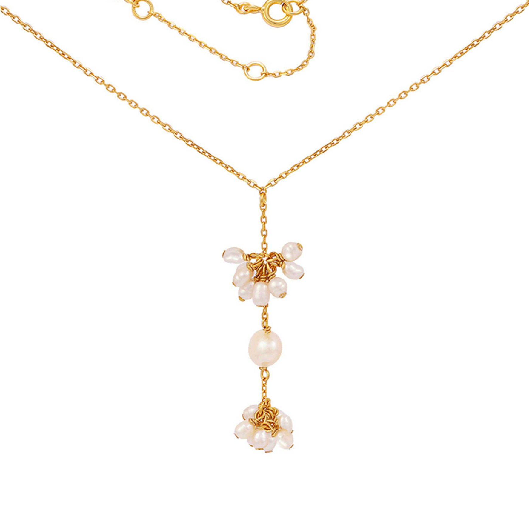 Selma Necklace fra Hultquist Copenhagen i Forgyldt-Sølv Sterling 925