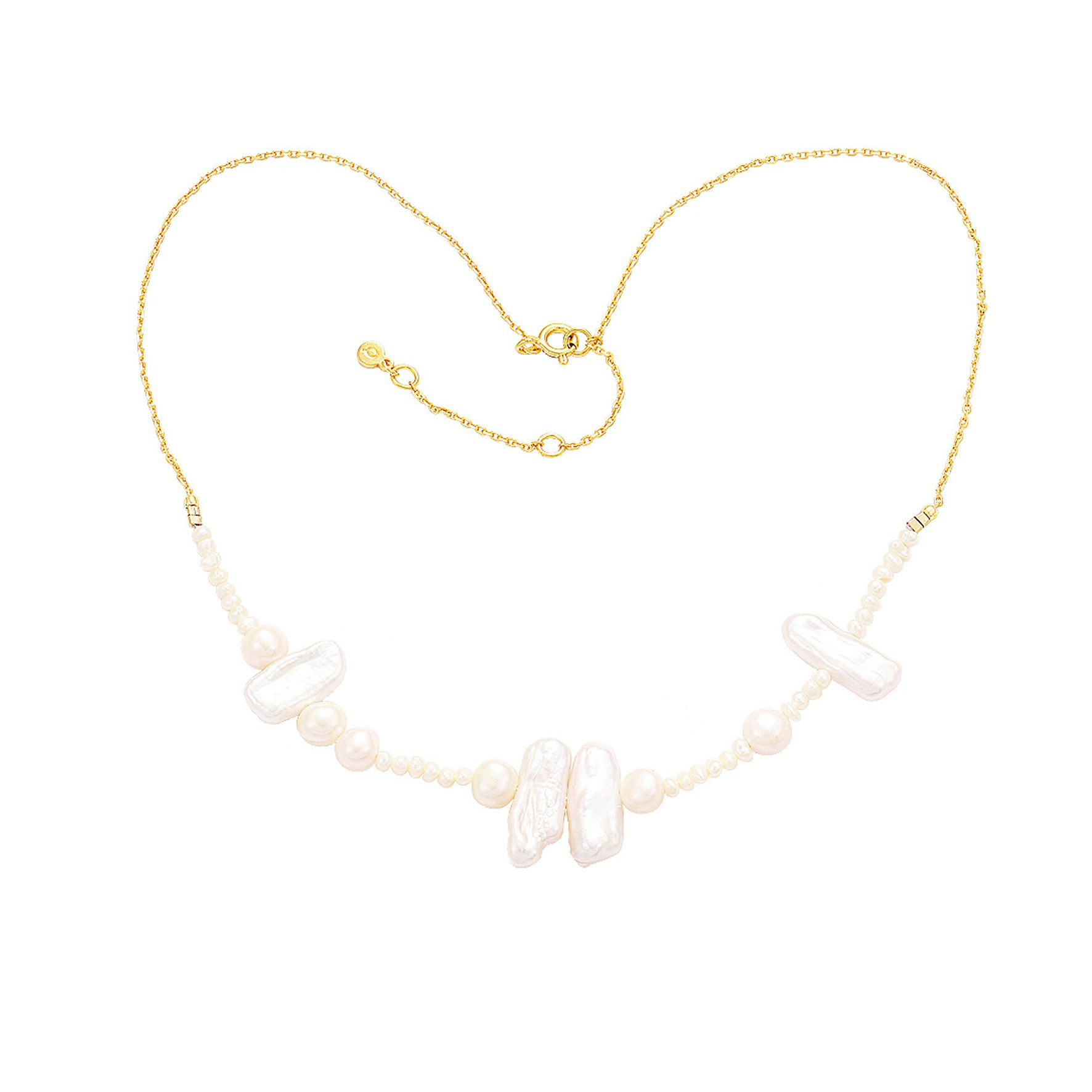 Vera Necklace fra Hultquist Copenhagen i Forgyldt-Sølv Sterling 925