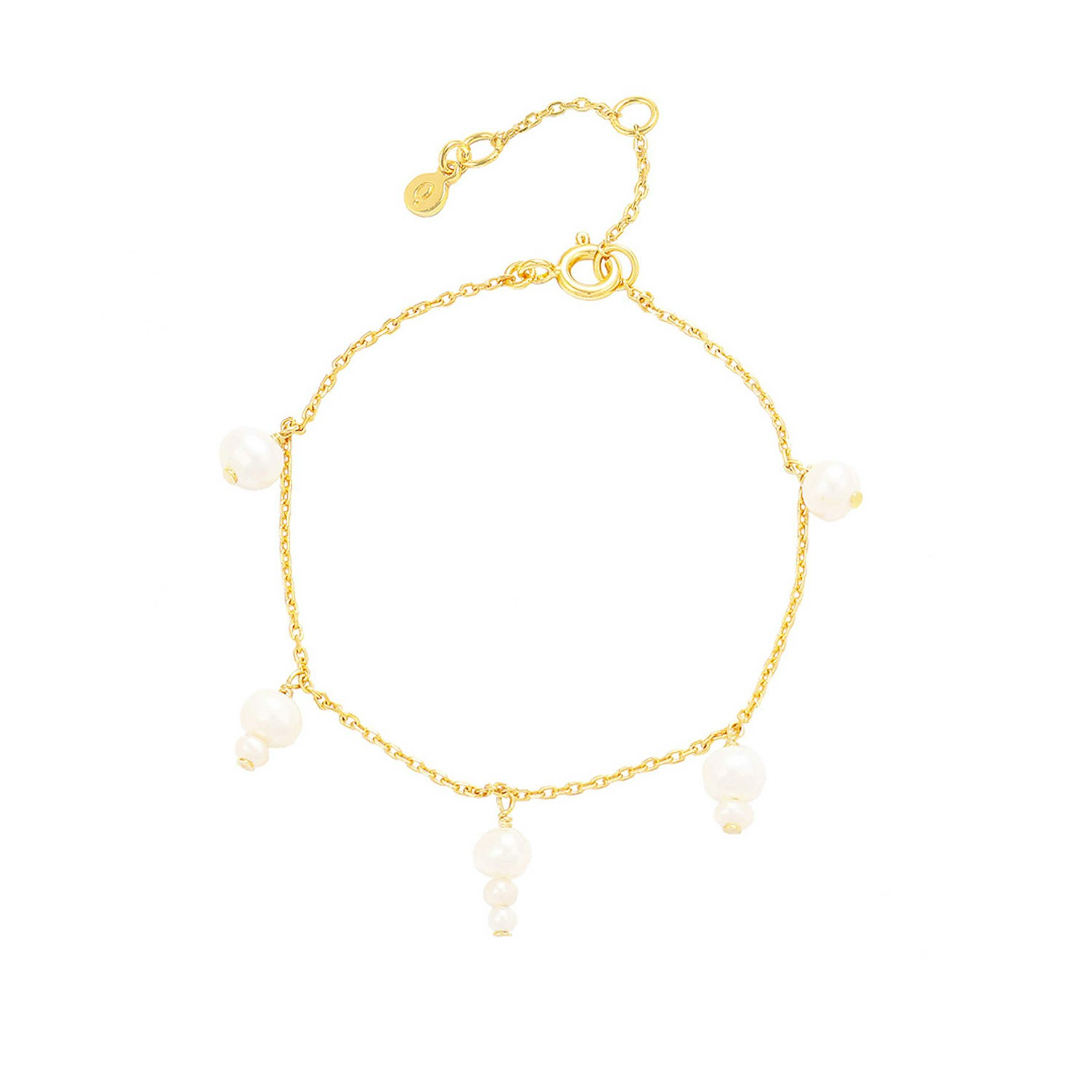Esther Bracelet z Hultquist Copenhagen v Pozlacené stříbro sterling 925
