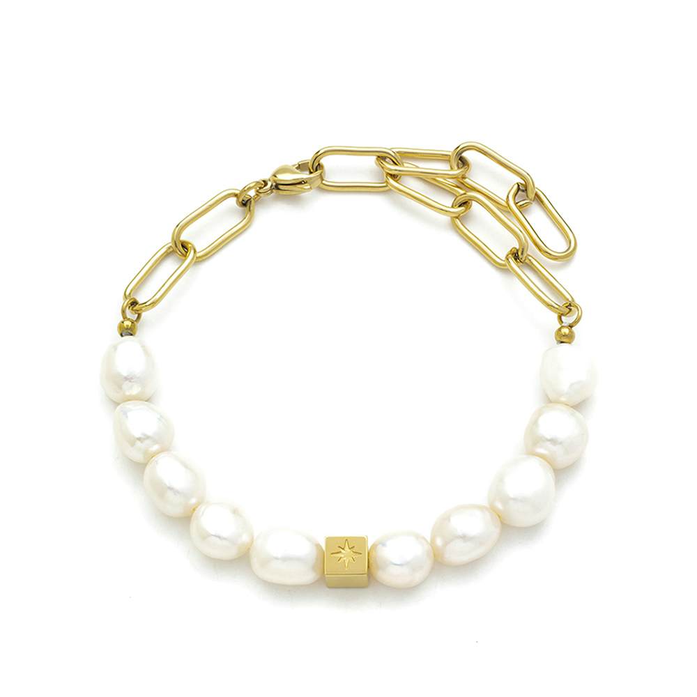 Duo Bracelet from SAMIE in Goldplated Stainless steel