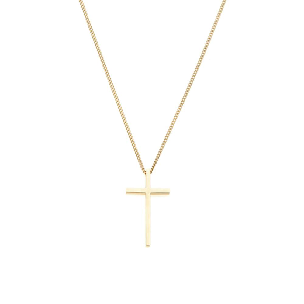 Cross Necklace from SAMIE in Goldplated Stainless steel