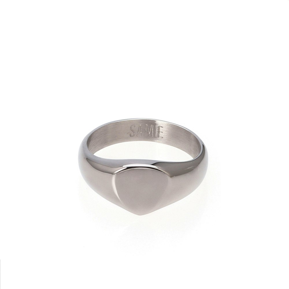 Signature Ring from SAMIE in Stainless steel