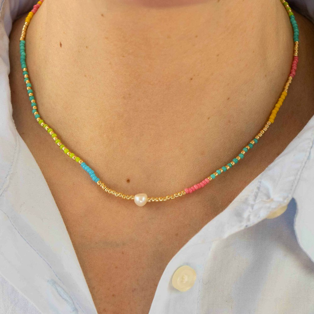 Ingeborg Necklace fra Hultquist Copenhagen i Forgyldt-Sølv Sterling 925