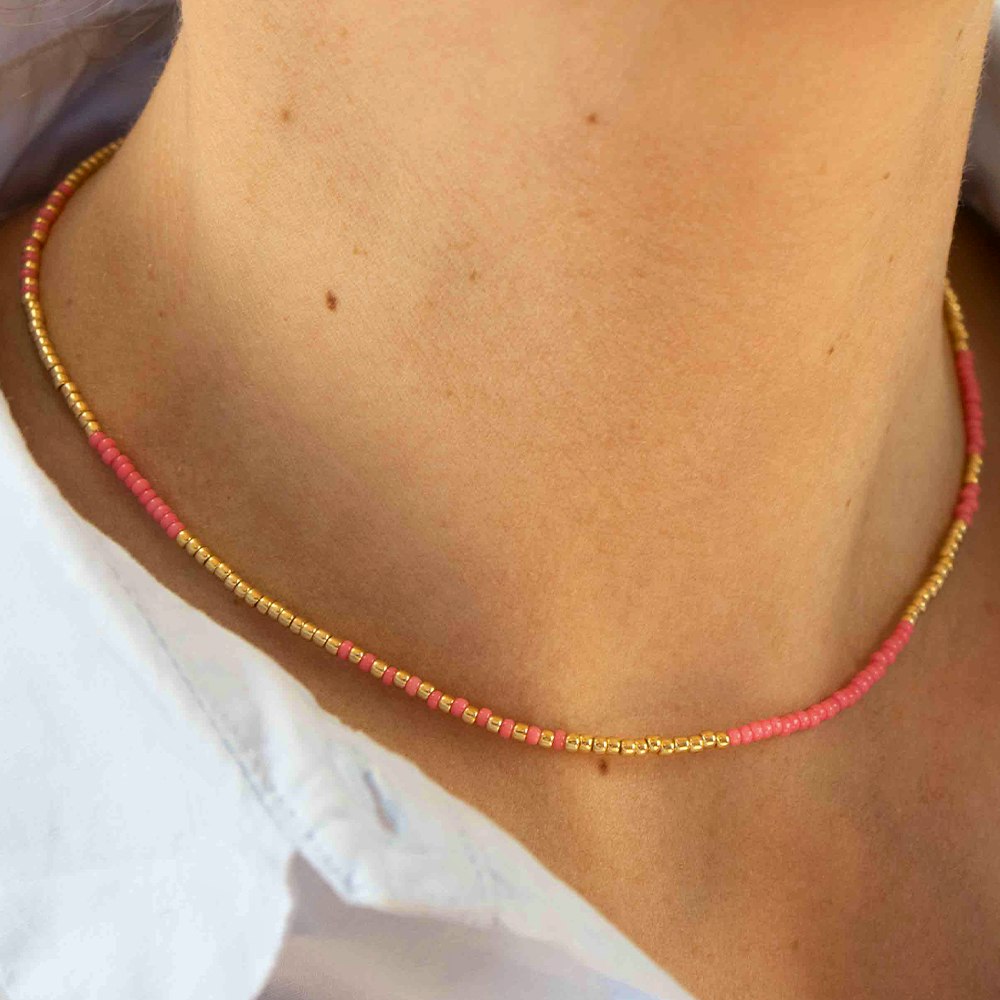 Elina Necklace z Hultquist Copenhagen v Pozlacené stříbro sterling 925