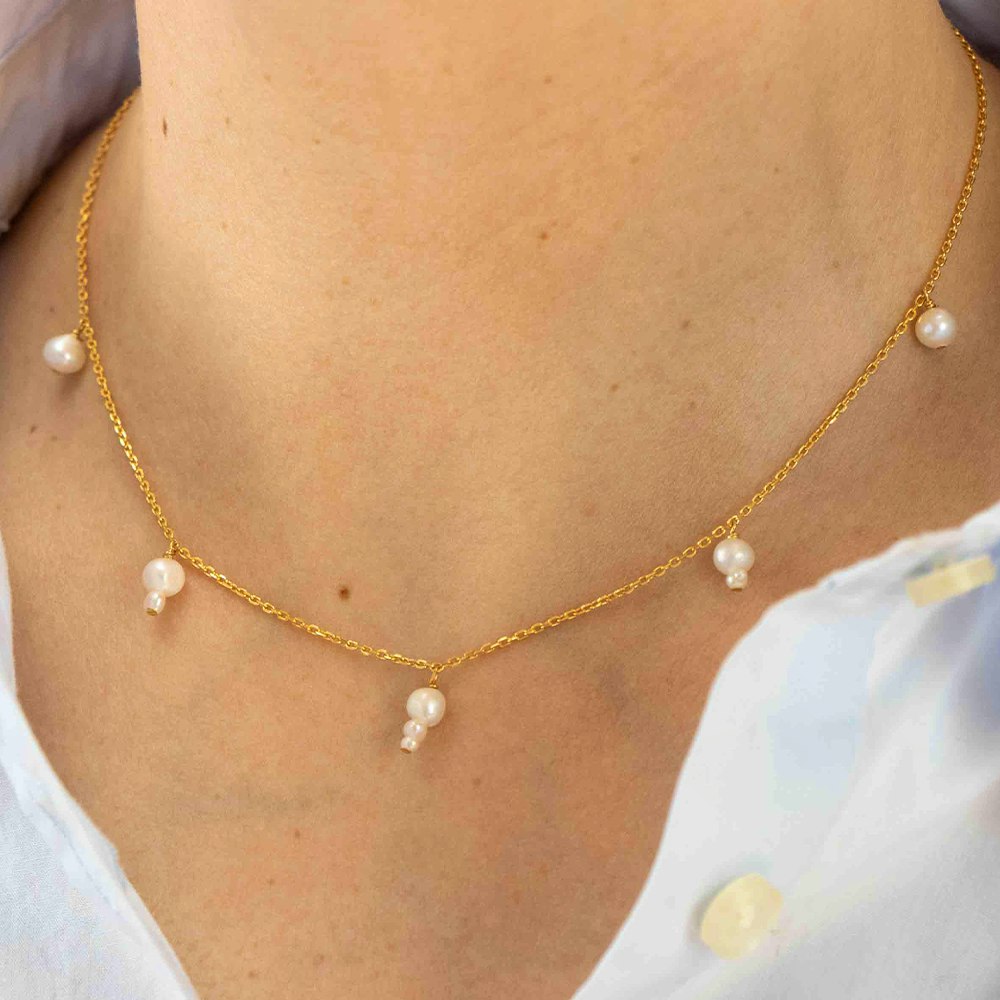 Esther Necklace z Hultquist Copenhagen v Stříbro Sterling 925