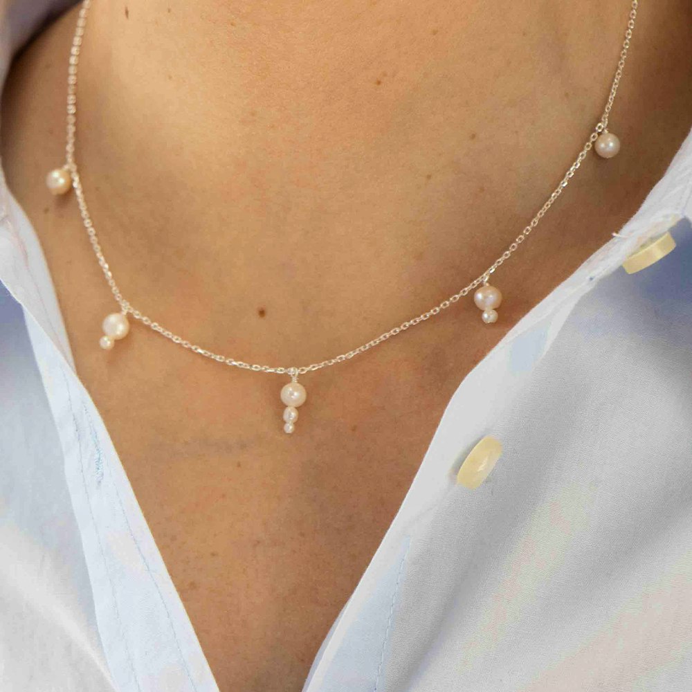 Esther Necklace z Hultquist Copenhagen v Stříbro Sterling 925