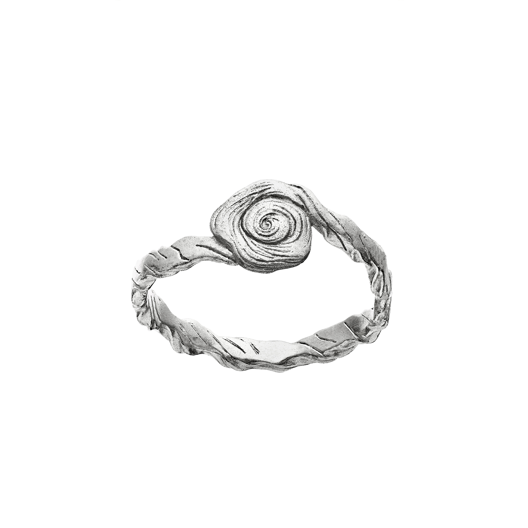 Buy Sterling silver spiral cz ring from Iroc sales