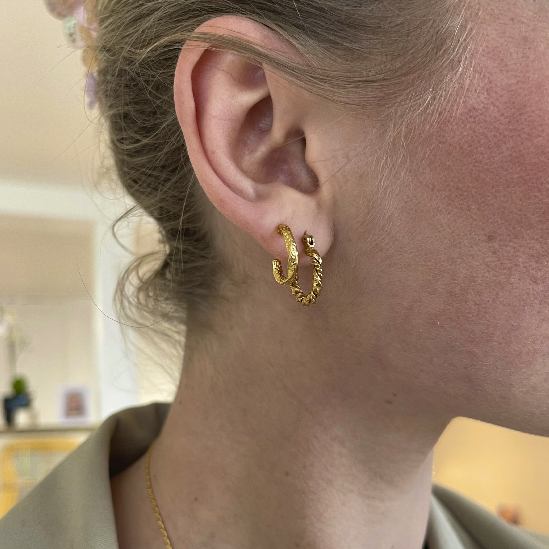 Andie Creol from Pico in Goldplated Brass