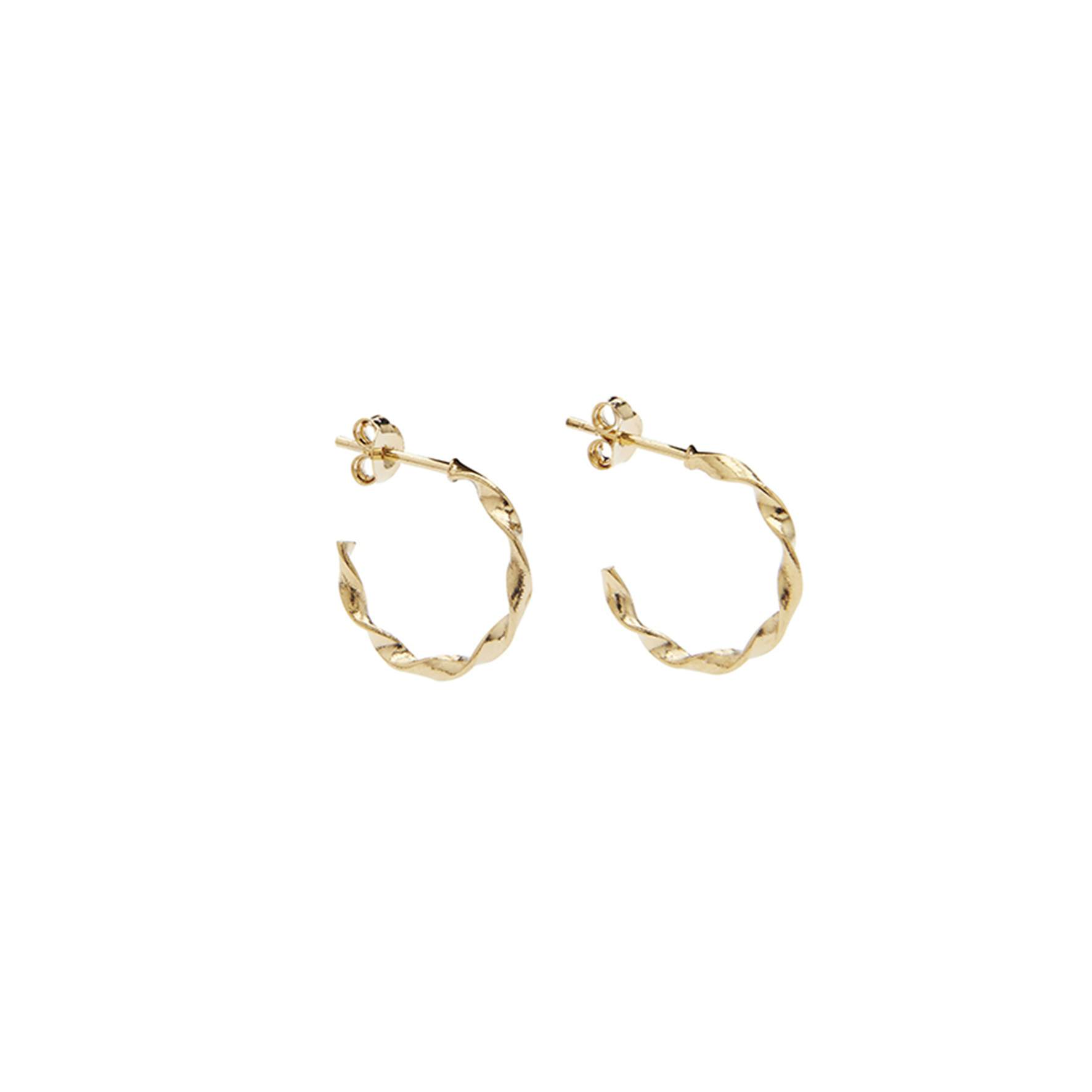 Alfie Studs from Pico in Goldplated Brass