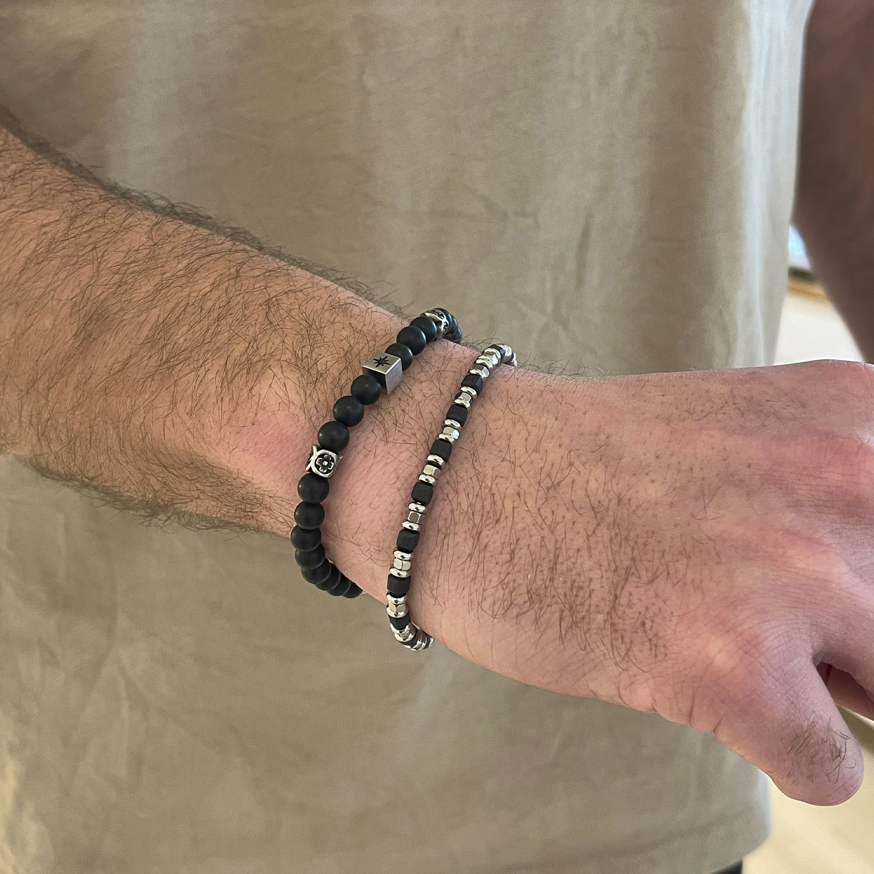 Nohr Bracelet Black Beads