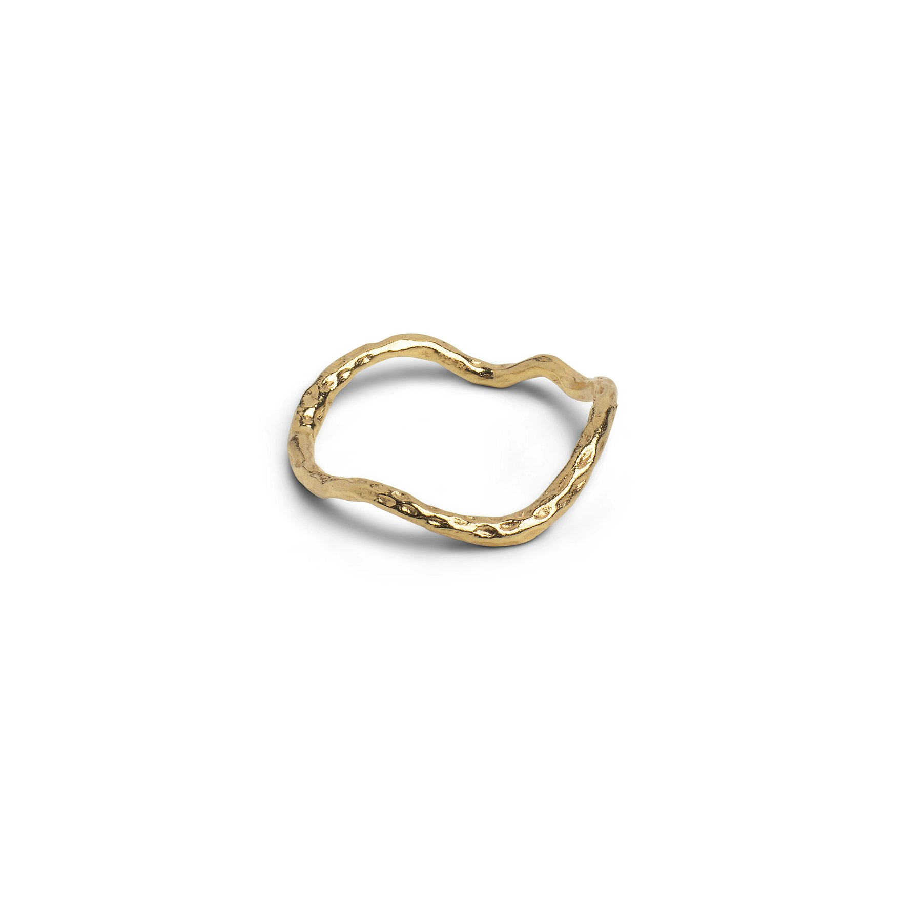 Sway Ring von Enamel Copenhagen in Vergoldet-Silber Sterling 925