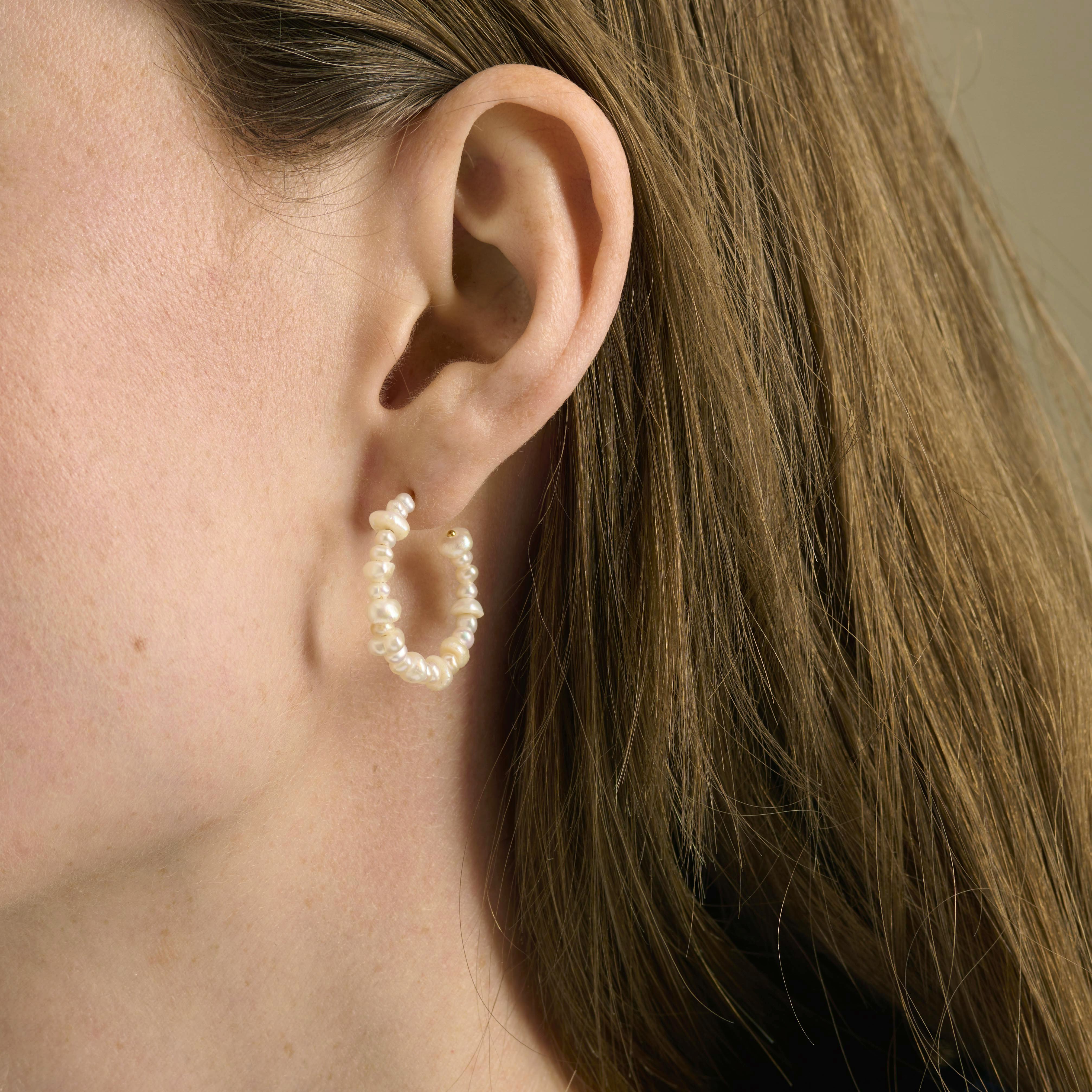 Liberty Hoops from Pernille Corydon in Silver Sterling 925