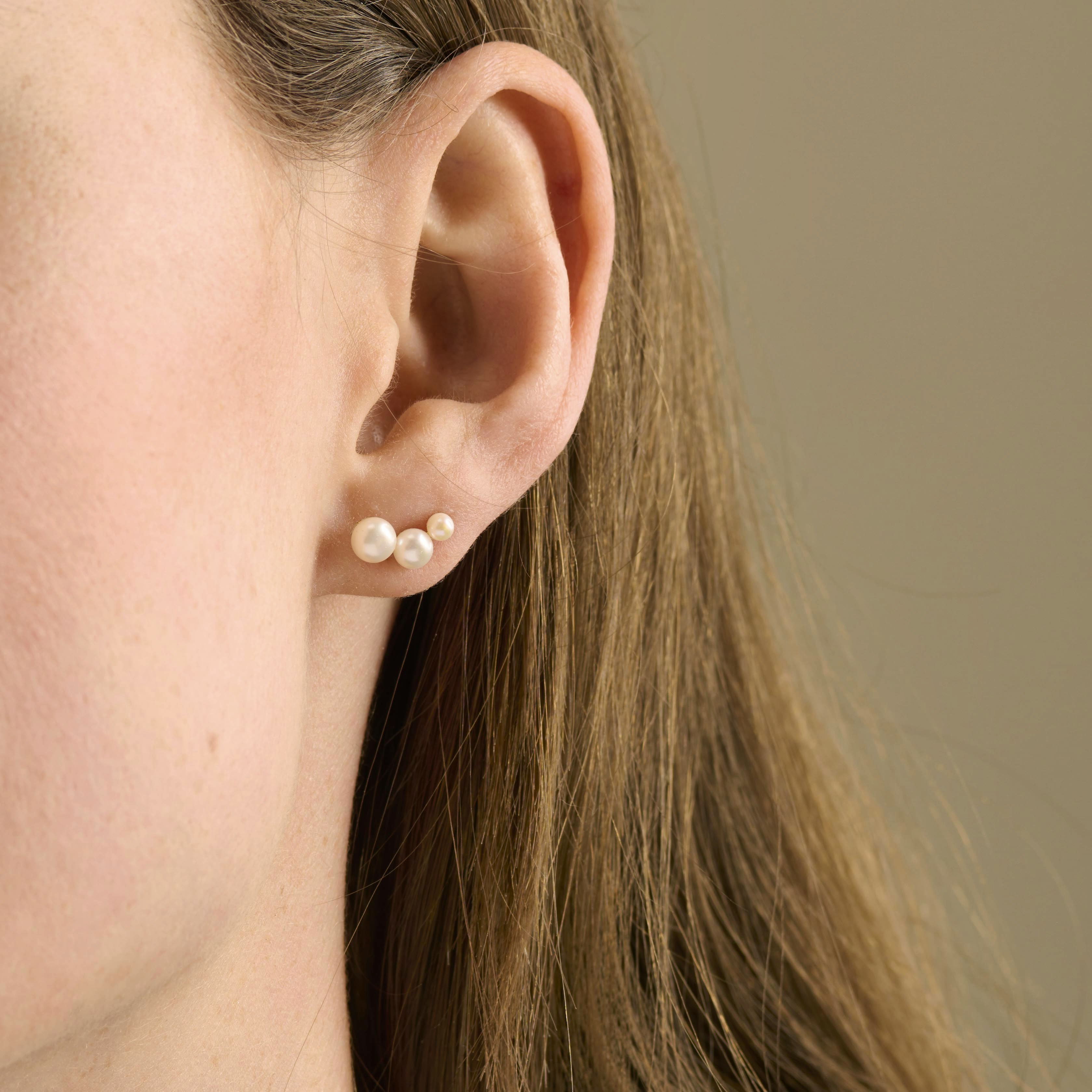 Treasure Earsticks fra Pernille Corydon i Forgyldt-Sølv Sterling 925