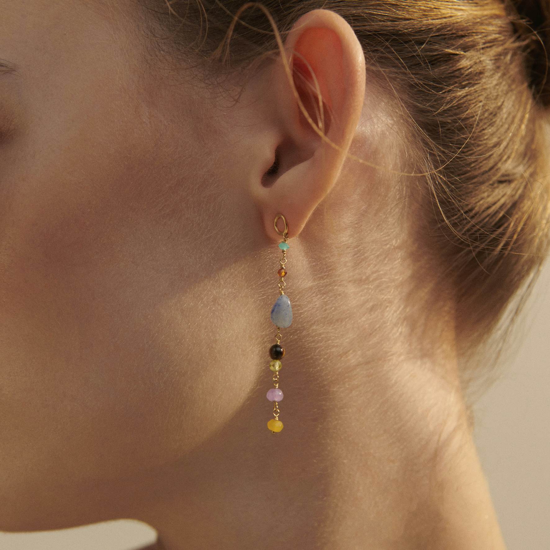 Summer Shades Earrings fra Pernille Corydon i Forgylt-Sølv Sterling 925