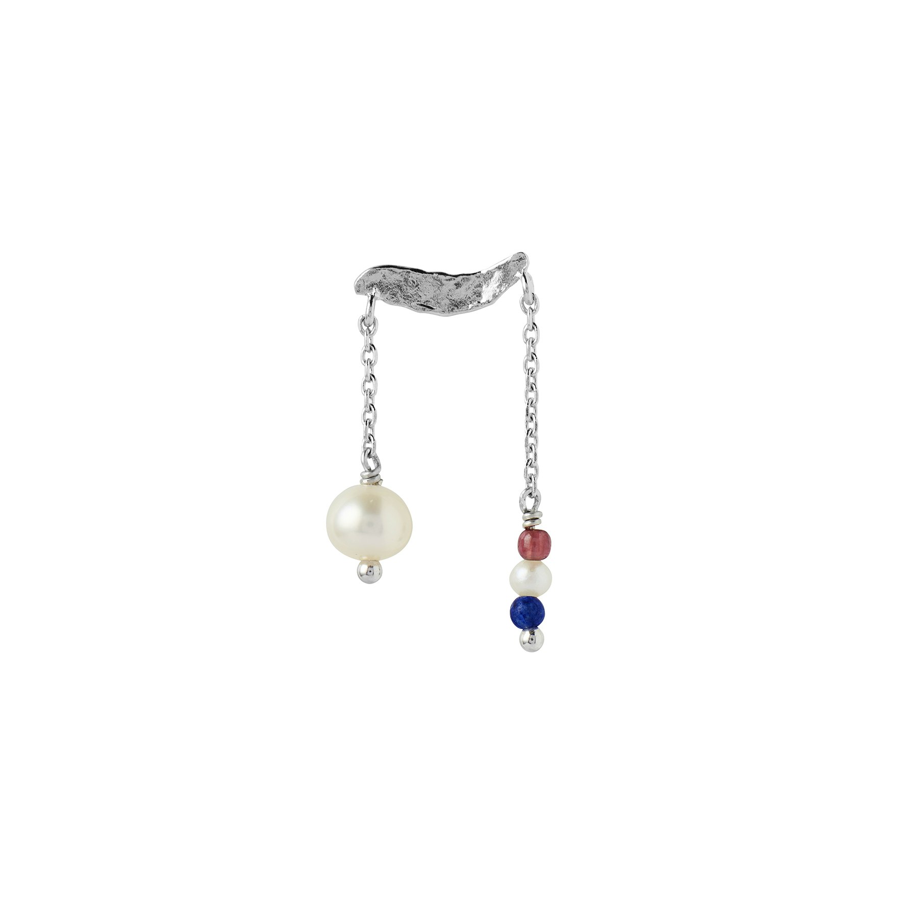 Petit Gold Splash Earring Chains & French Kiss fra STINE A Jewelry i Sølv Sterling 925