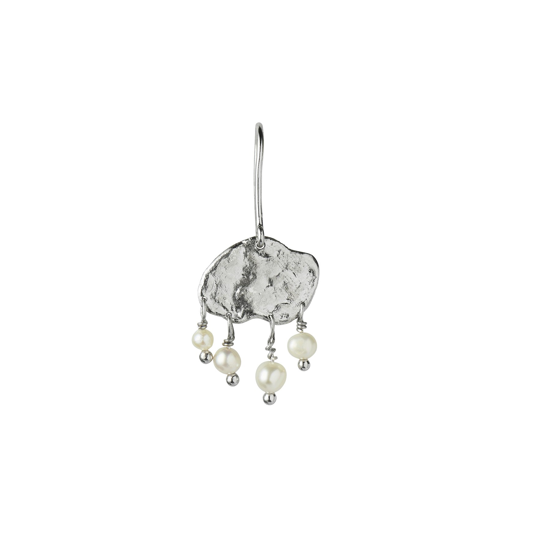 Big Gold Splash Earring – Elegant Pearls