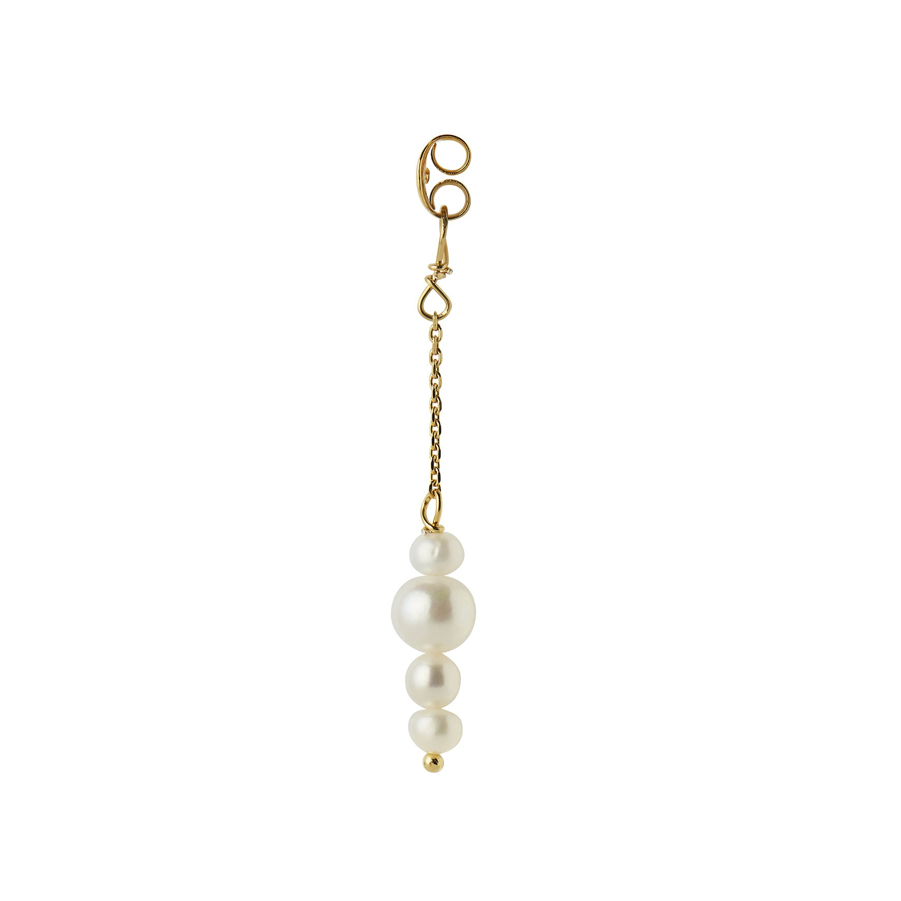 Pearl Berries Behind Ear Earring fra STINE A Jewelry i Sølv Sterling 925