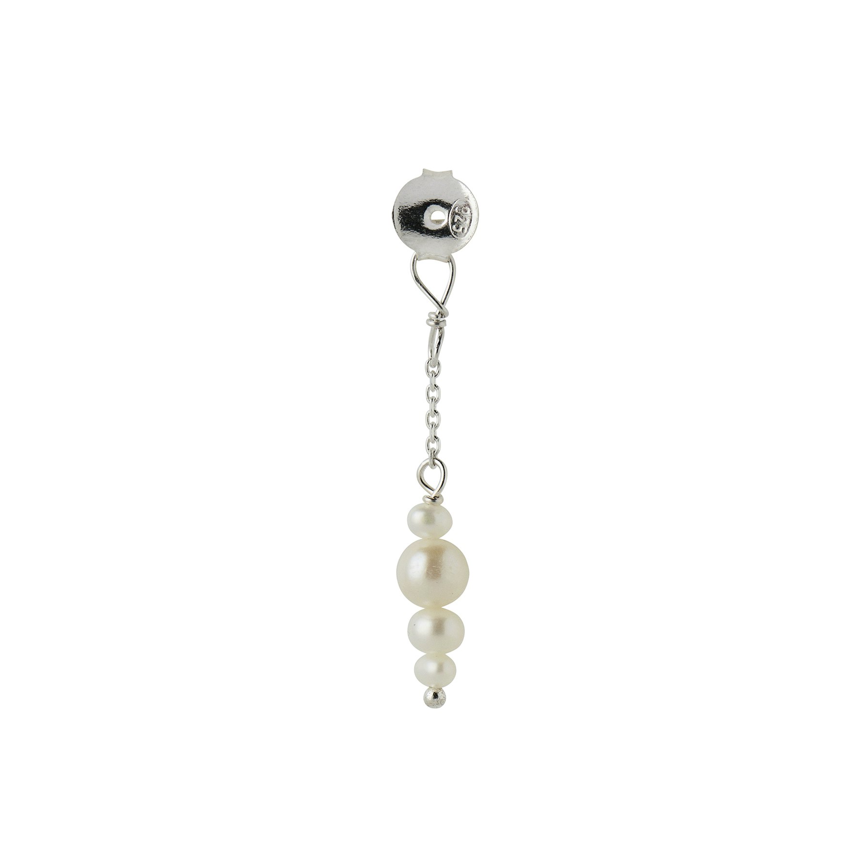 Petit Pearl Berries Behind Ear Earring fra STINE A Jewelry i Sølv Sterling 925