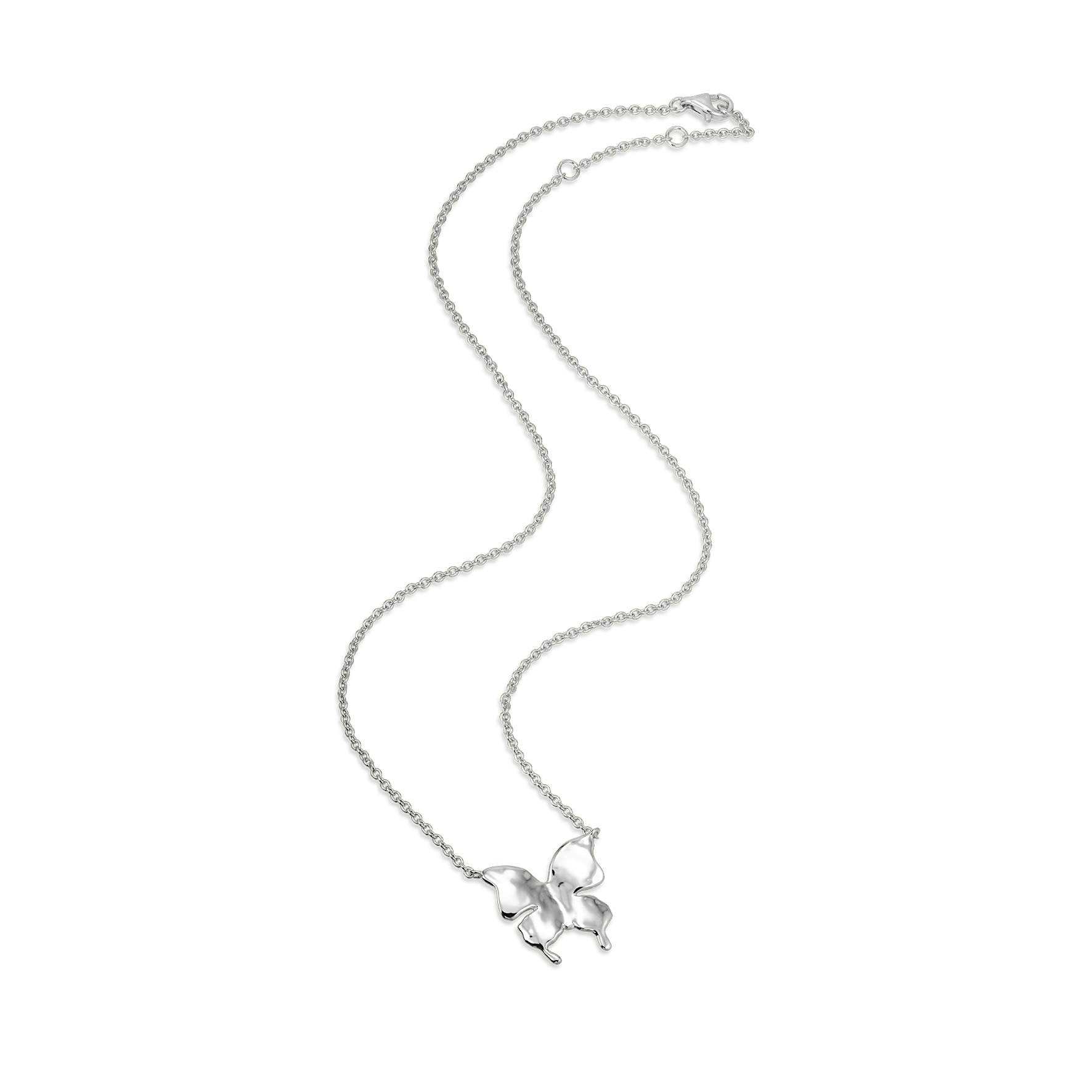 Butterfly Necklace from Jane Kønig in Silver Sterling 925