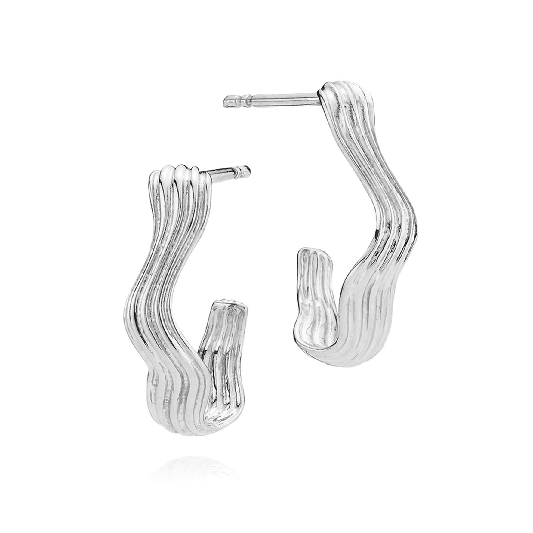 Silke x Sistie Large Earrings fra Sistie i Sølv Sterling 925