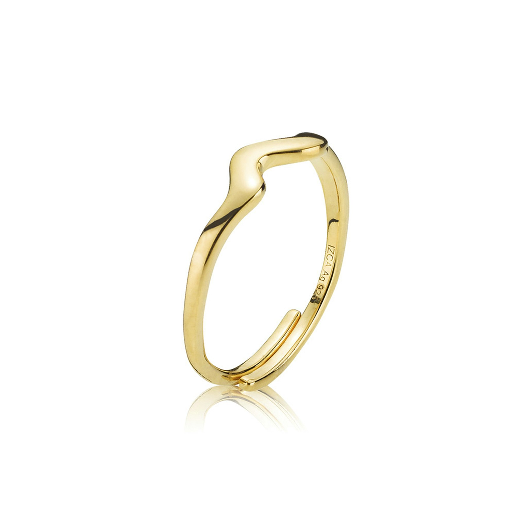 Silke x Sistie Ring z Sistie v Pozlacené stříbro sterling 925
