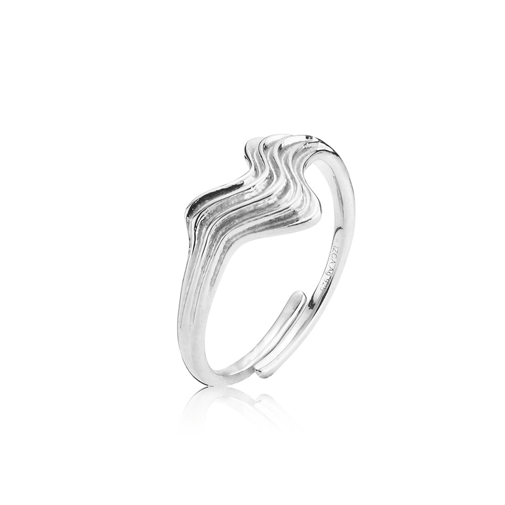 Silke x Sistie Waves Ring von Sistie in Silber Sterling 925