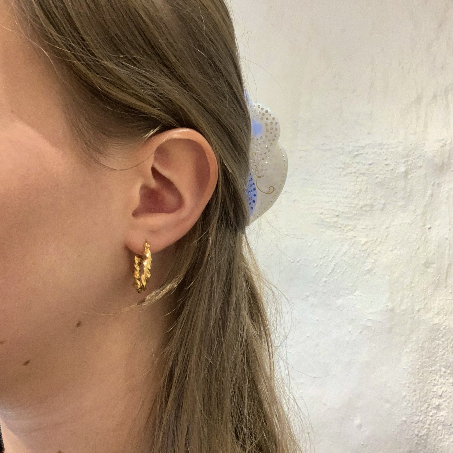 Catalina Hoops from Pico in Goldplated Brass