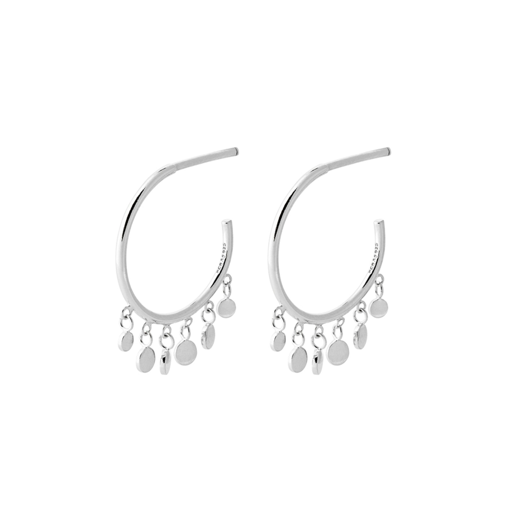 Glow Earrings from Pernille Corydon in Silver Sterling 925