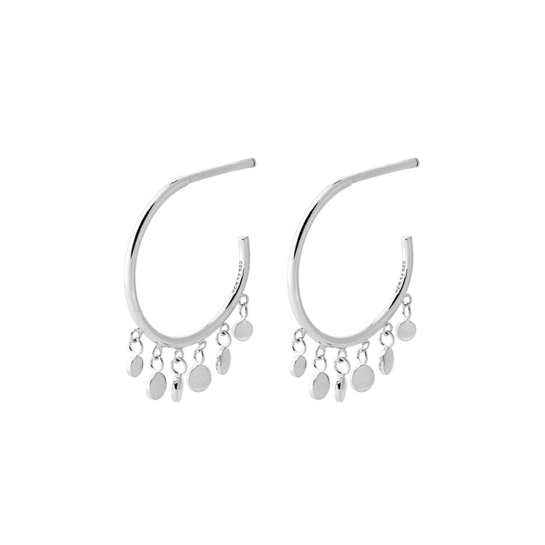 Glow Earrings från Pernille Corydon i Silver Sterling 925