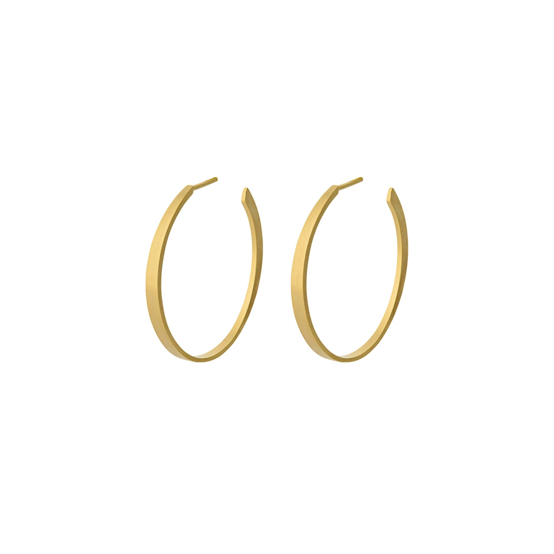 Eclipse Earrings fra Pernille Corydon i Forgylt-Sølv Sterling 925