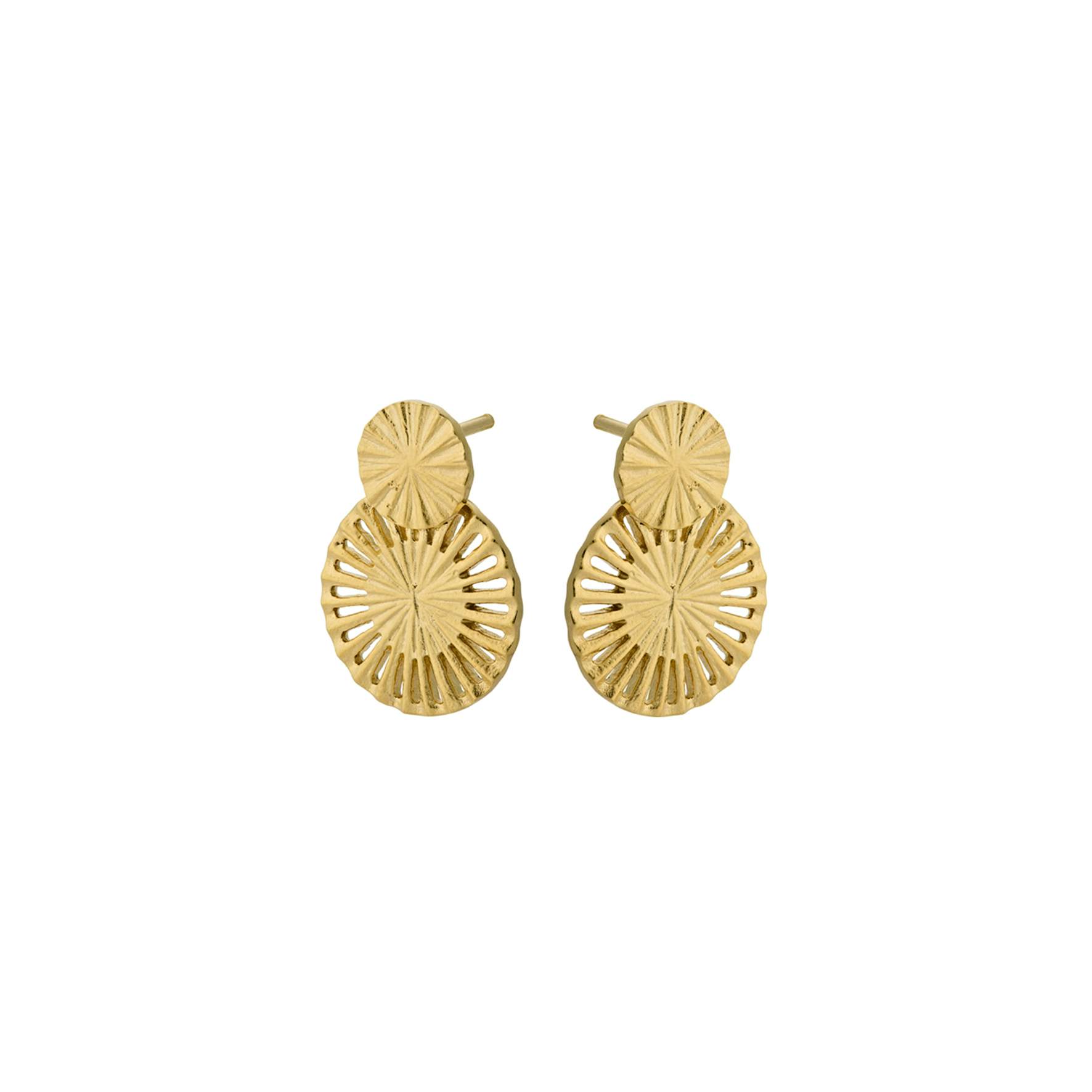 Small Starlight Earrings fra Pernille Corydon i Forgylt-Sølv Sterling 925