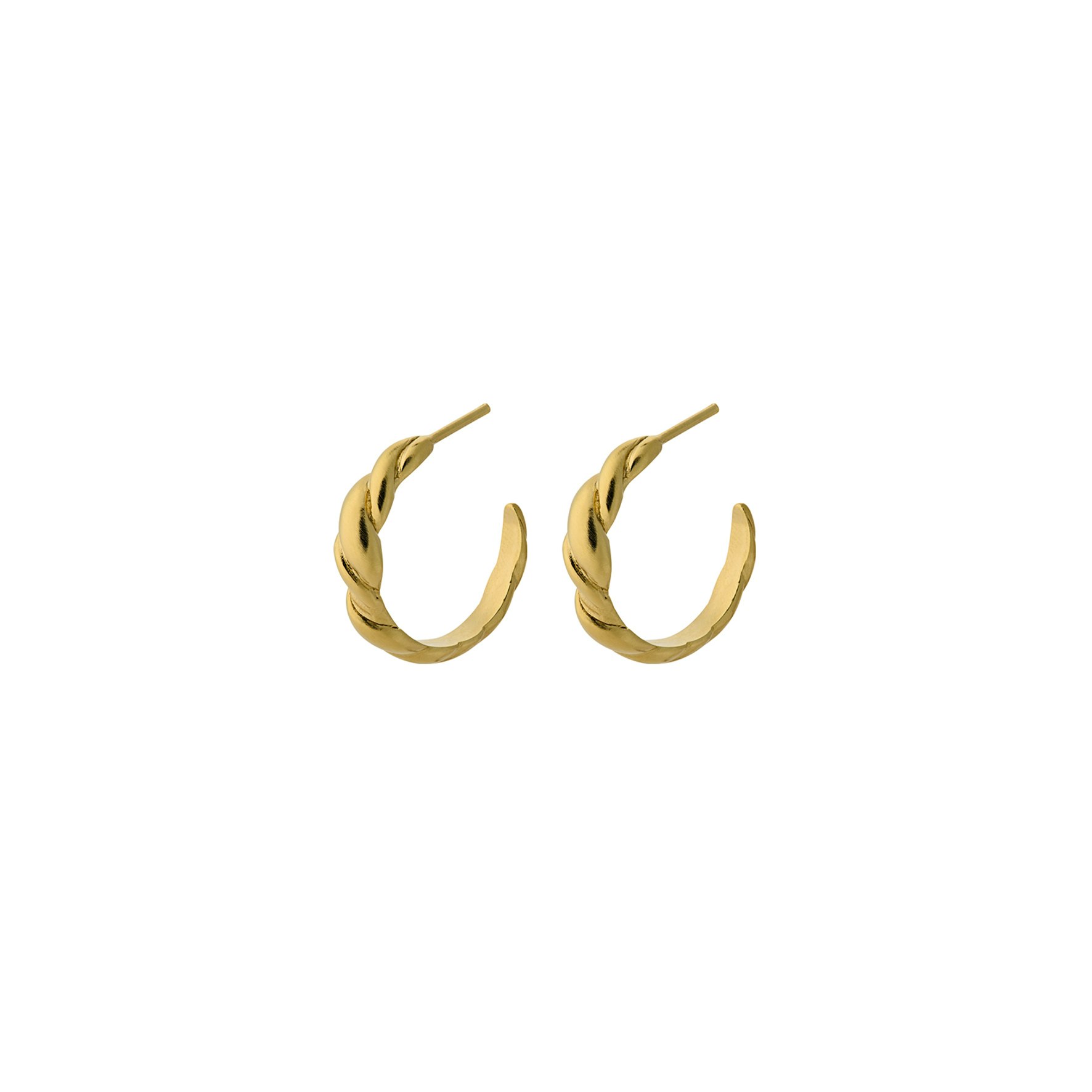 Hana Earrings von Pernille Corydon in Vergoldet-Silber Sterling 925