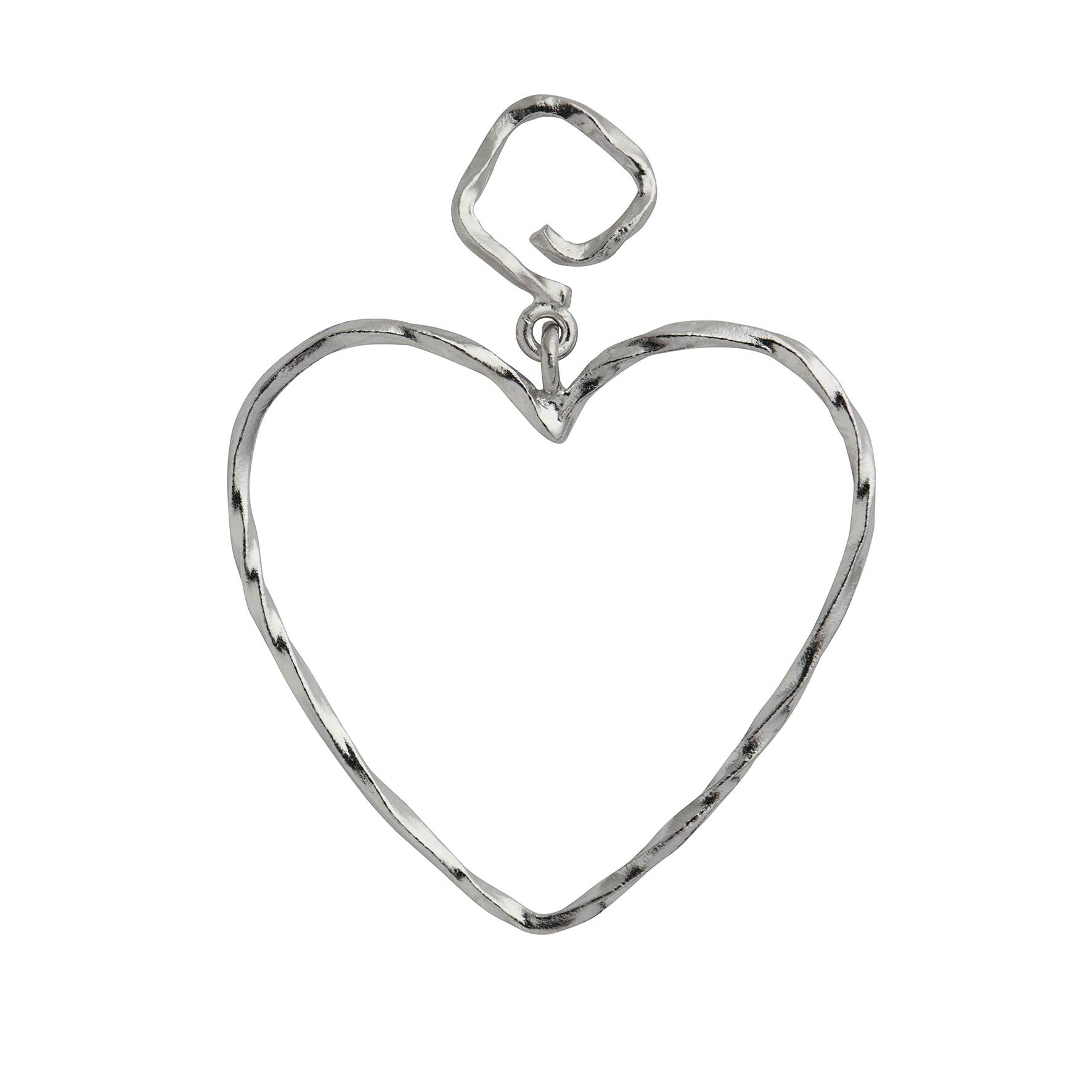 Funky Heart Earring fra STINE A Jewelry i Sølv Sterling 925