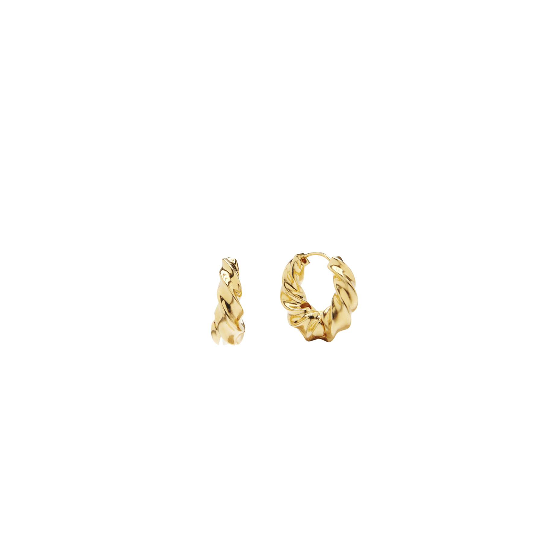 Ellie Hoops from Pico in Goldplated-Silver Sterling 925
